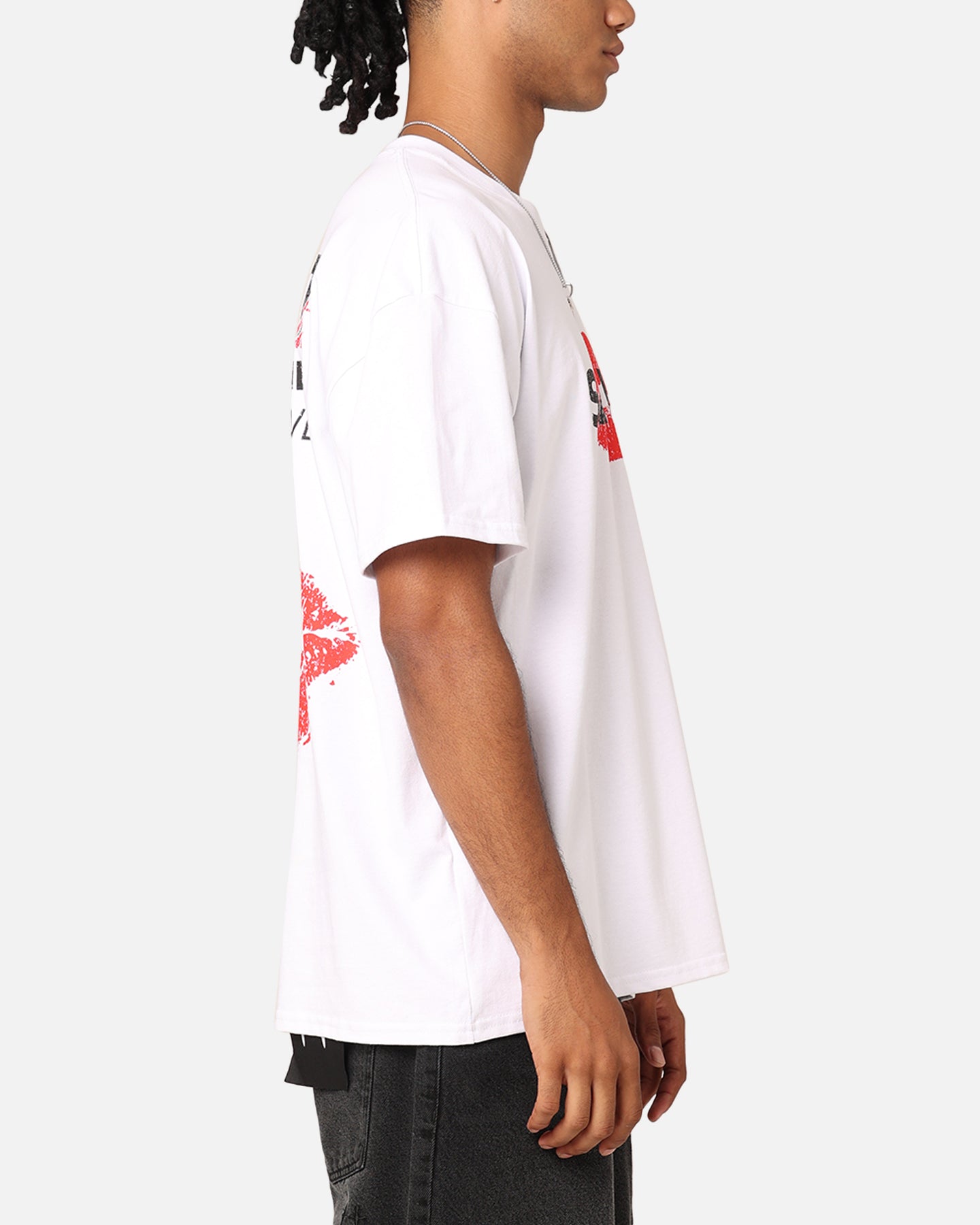 Saint Morta Love Helpline T-Shirt White、mySite、zt4zffjzw