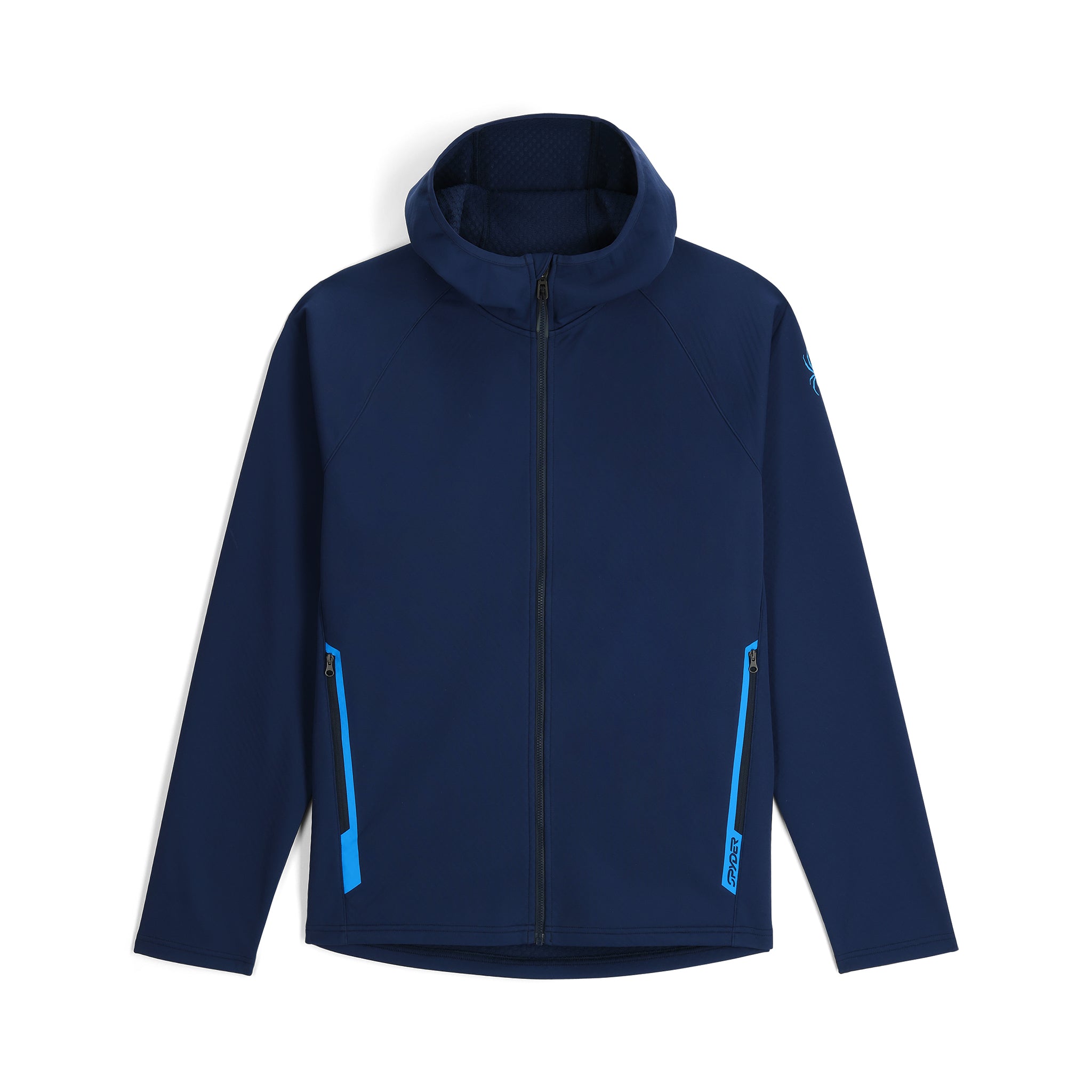 Mens Gridweb ShellFleece™ Hoodie - True Navy、mySite、i-lightchina