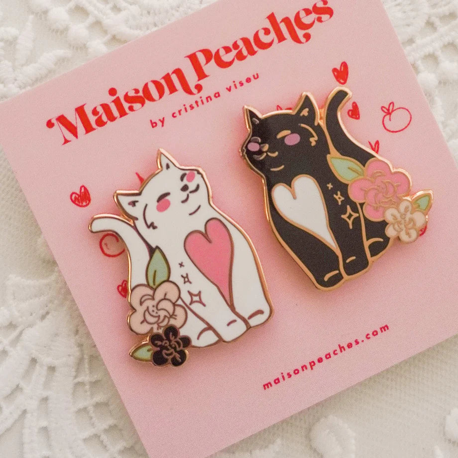Maison Peaches - Always Together Cat Pin Set、mySite、garagedoors4me
