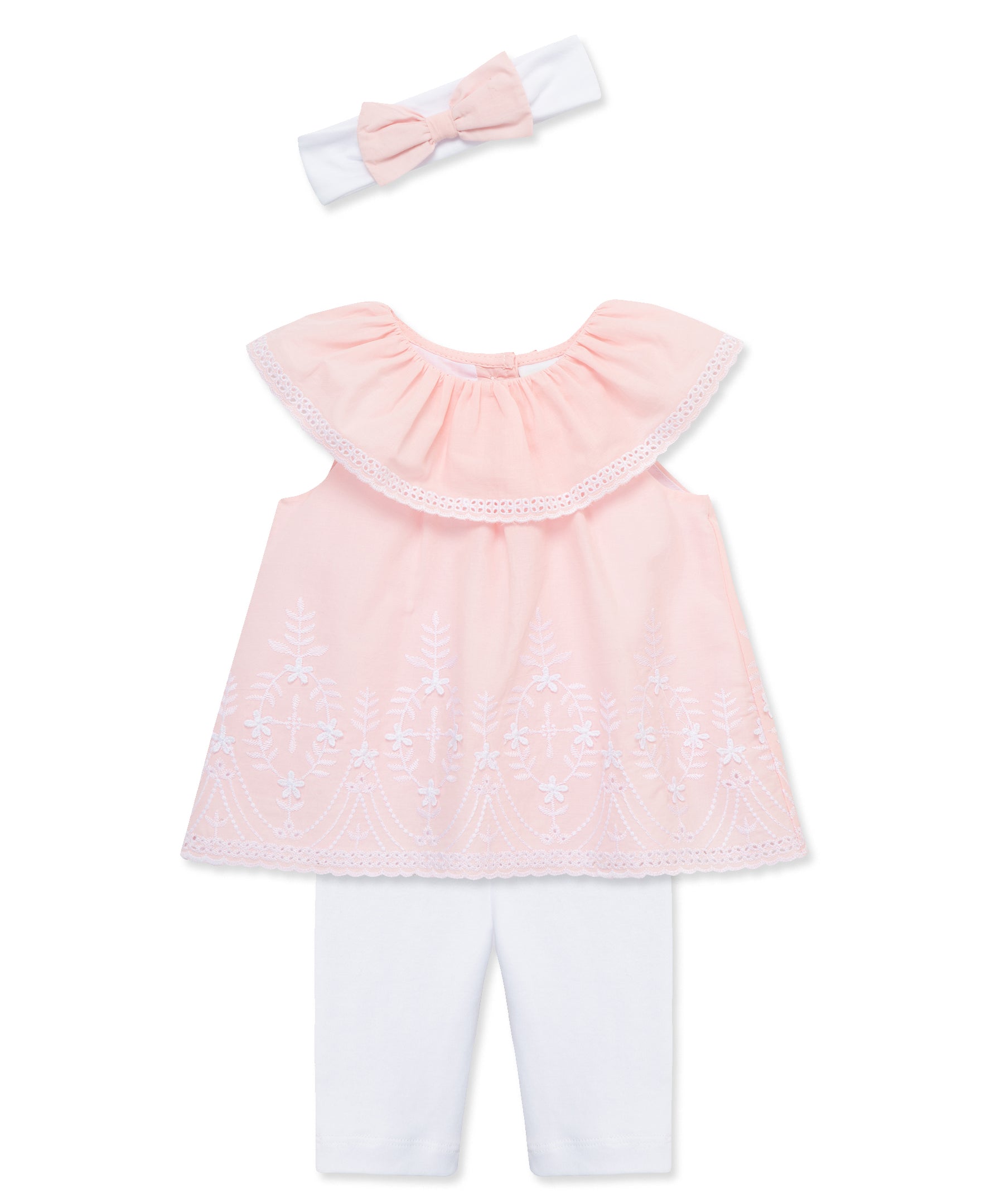  Pink Eyelet Woven Tunic Set (12M-24M)、mySite、layawaytickets