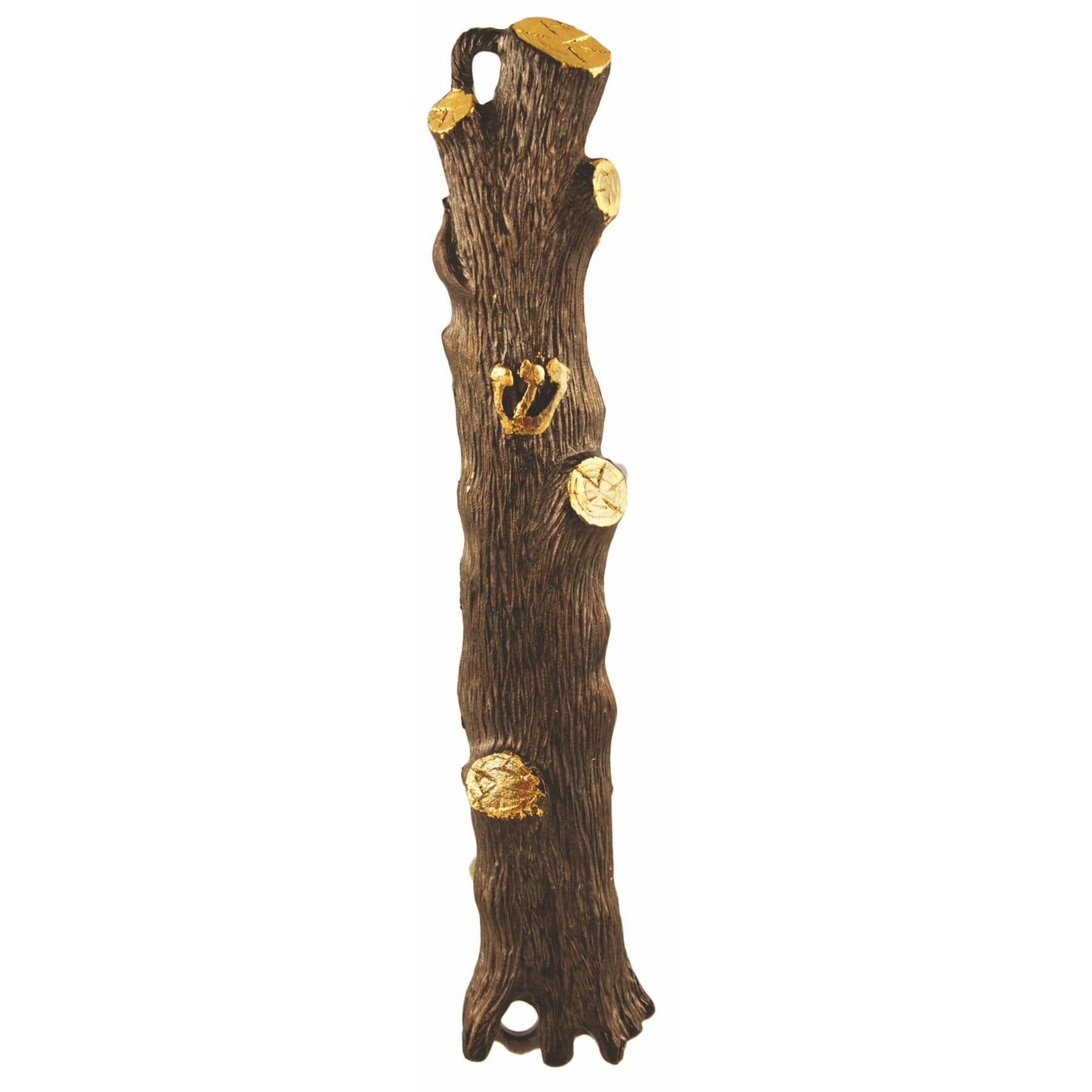 24k Gold-Plated Tree Trunk Mezuzah、mySite、topwebapps