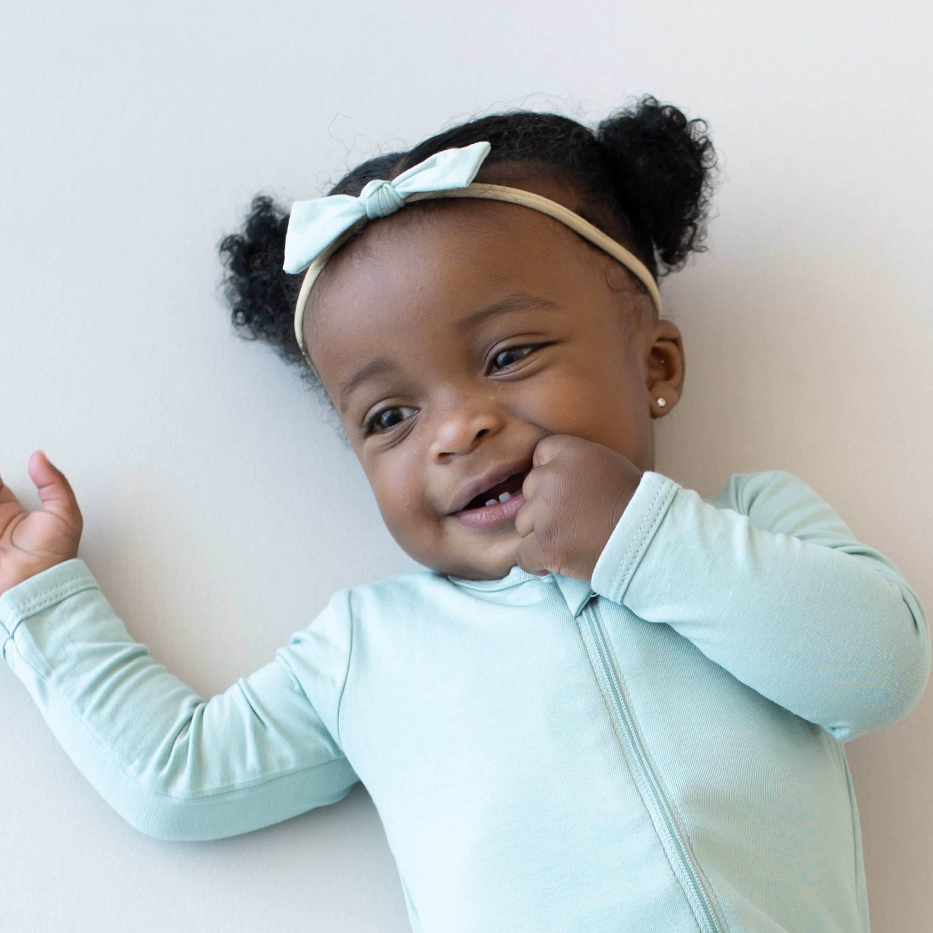  Tiny Nylon Bow in Sage、mySite、layawaytickets