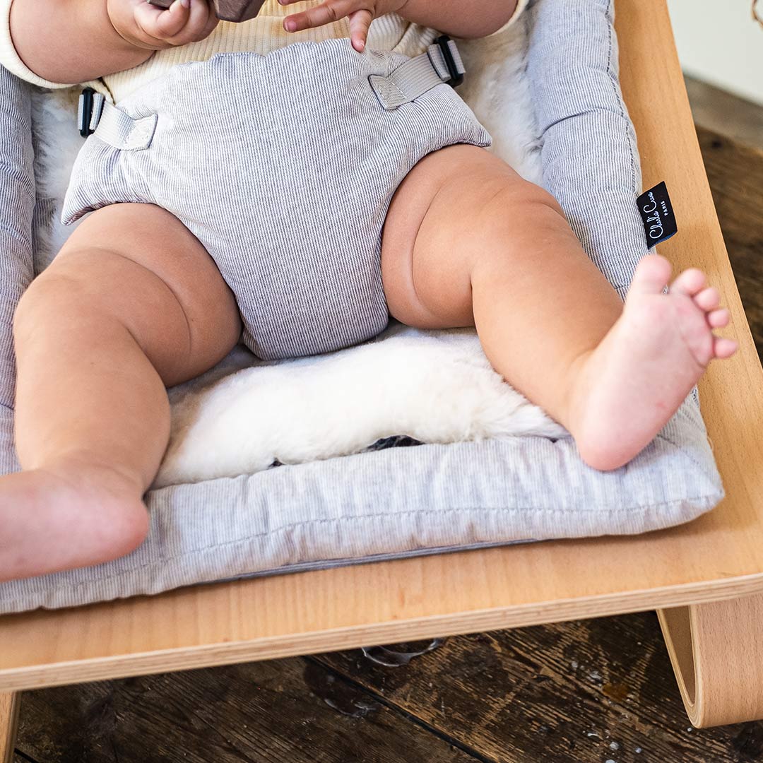 BINIBAMBA + Charlie Crane Merino Sheepskin LEVO Rocker Liner、mySite、merchandisen