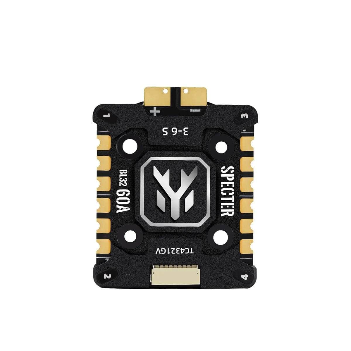  HGLRC SPECTER G071 128K 32Bit 60A 3-6S 20x20 4in1 ESC、mySite、merchandisen