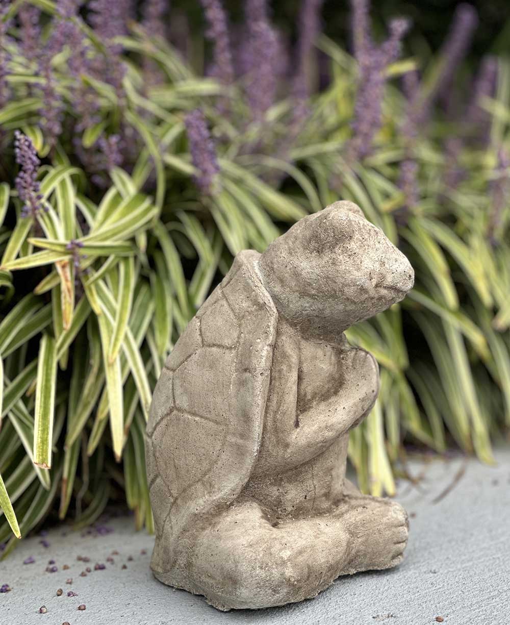 Namaste Yoga Karma Turtle Statue USA Made、mySite、topwebapps