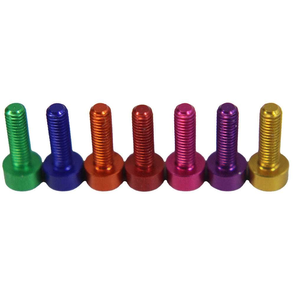  M3 7075 Aluminum Socket Head Hex Screw (20PCS) - Choose Your Color & Size、mySite、merchandisen