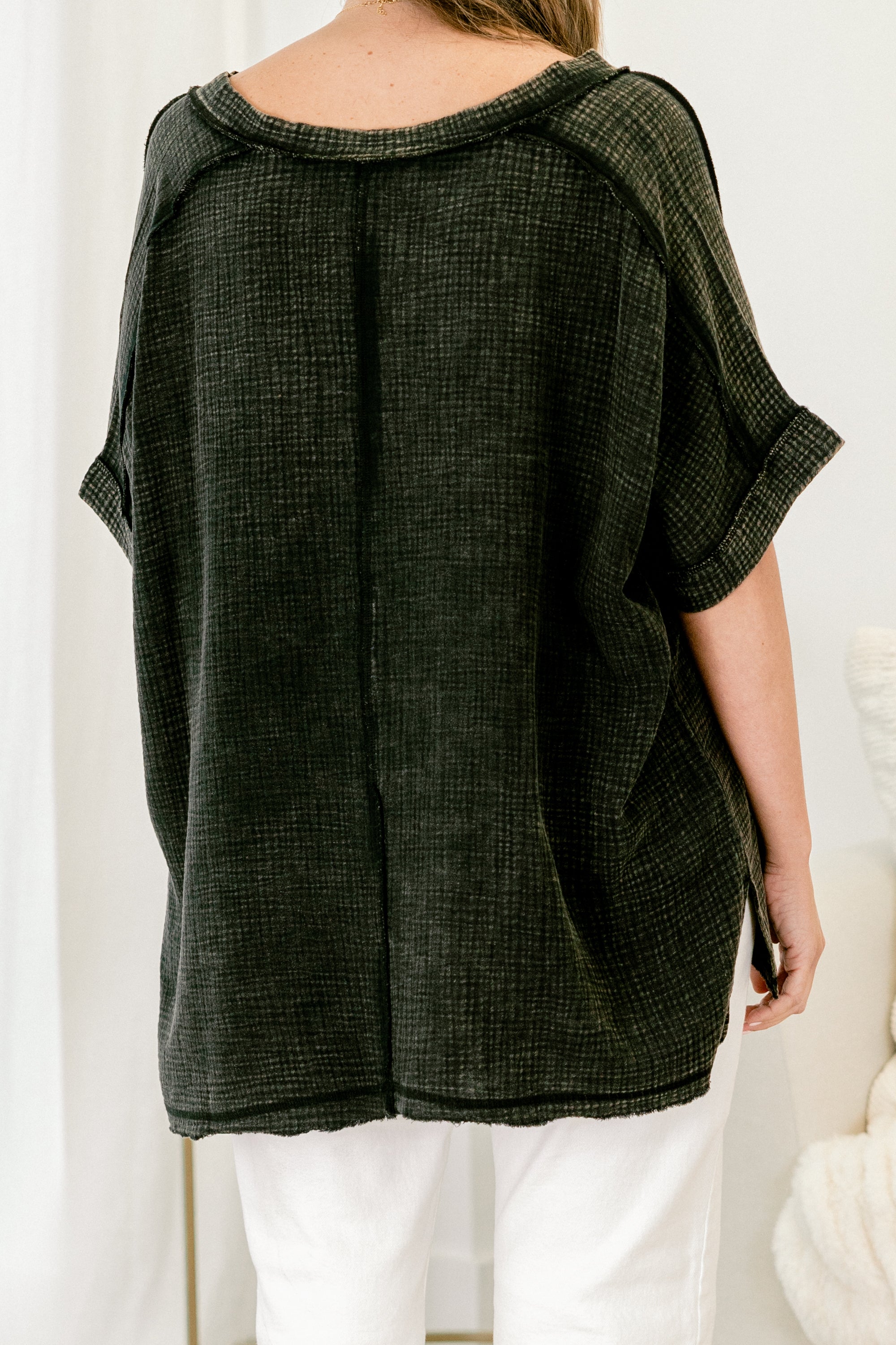  Love Like You Mean It Top, Ash Black、mySite、justintrudeaud