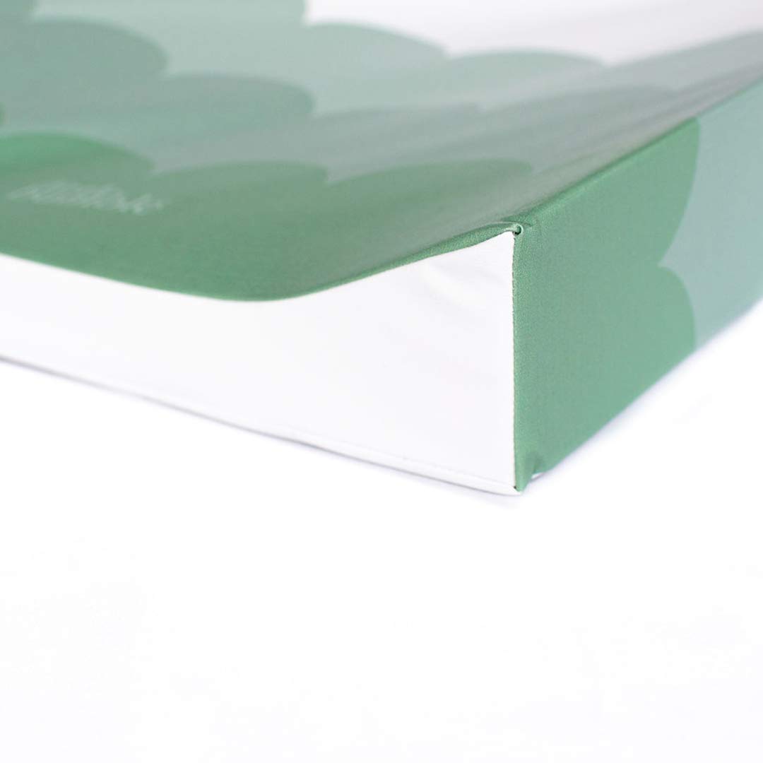  The Little Bumble Co. Anti Roll Changing Mat - Scallops - Sage、mySite、merchandisen