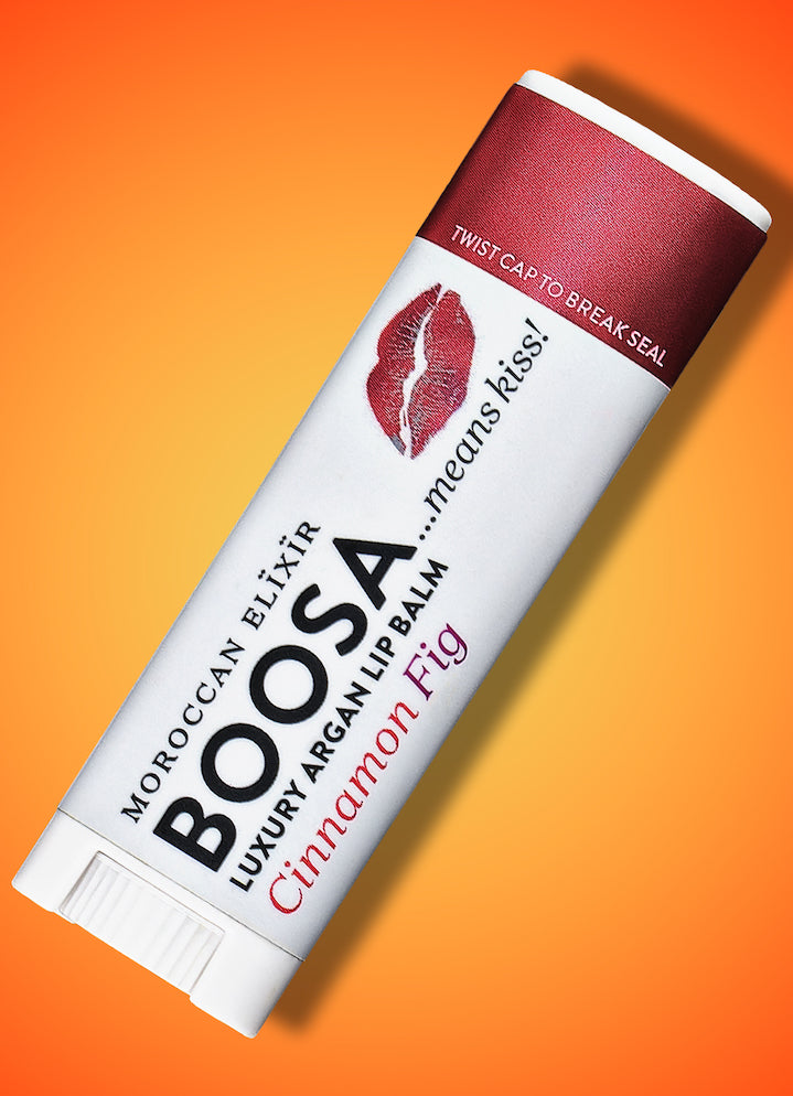  BOOSA Argan Lip Balm (Cinnamon Fig)、mySite、elrpsem3k