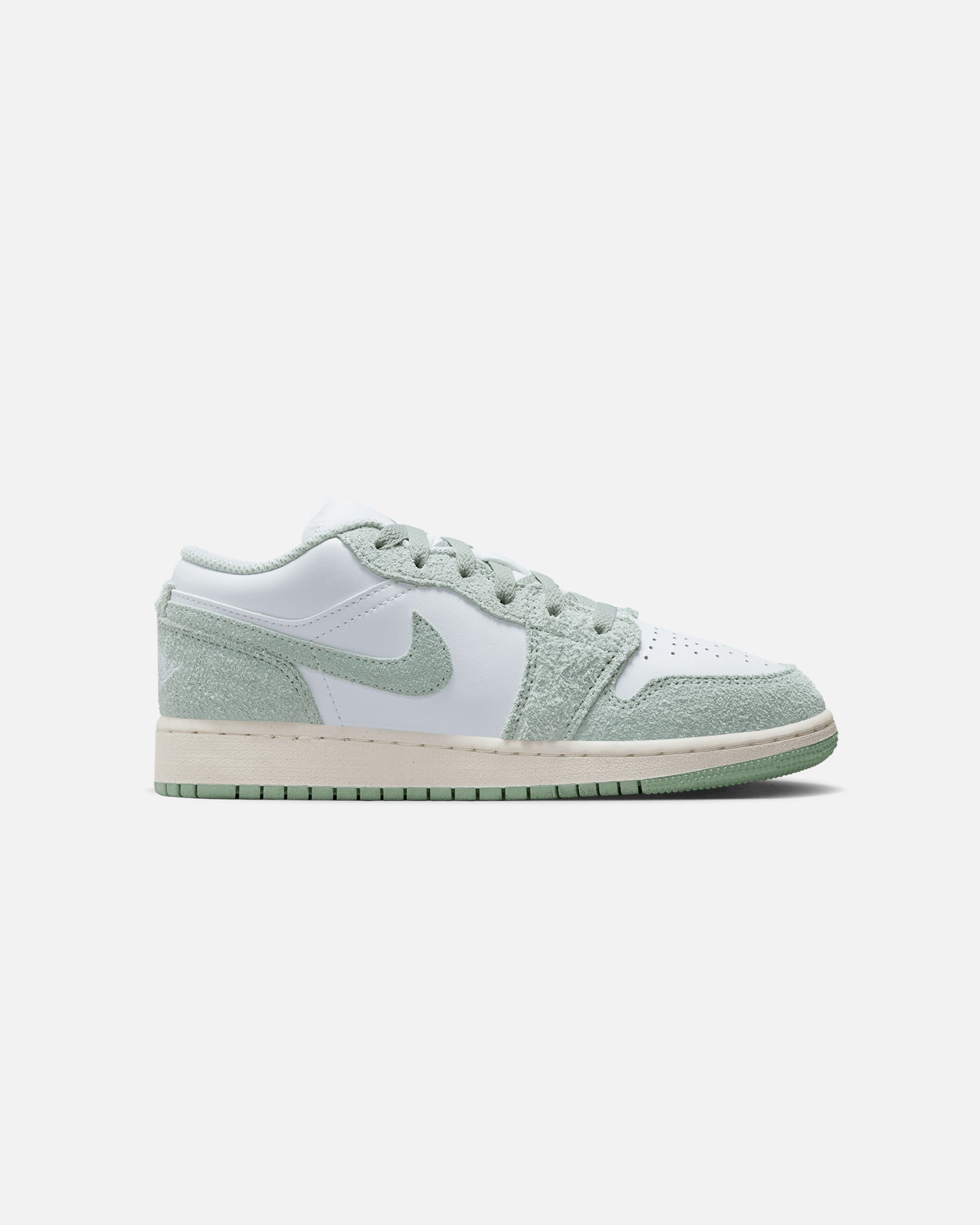Jordan Kids' Air Jordan 1 Low SE (GS) White/Seafoam-Sail、mySite、zt4zffjzw