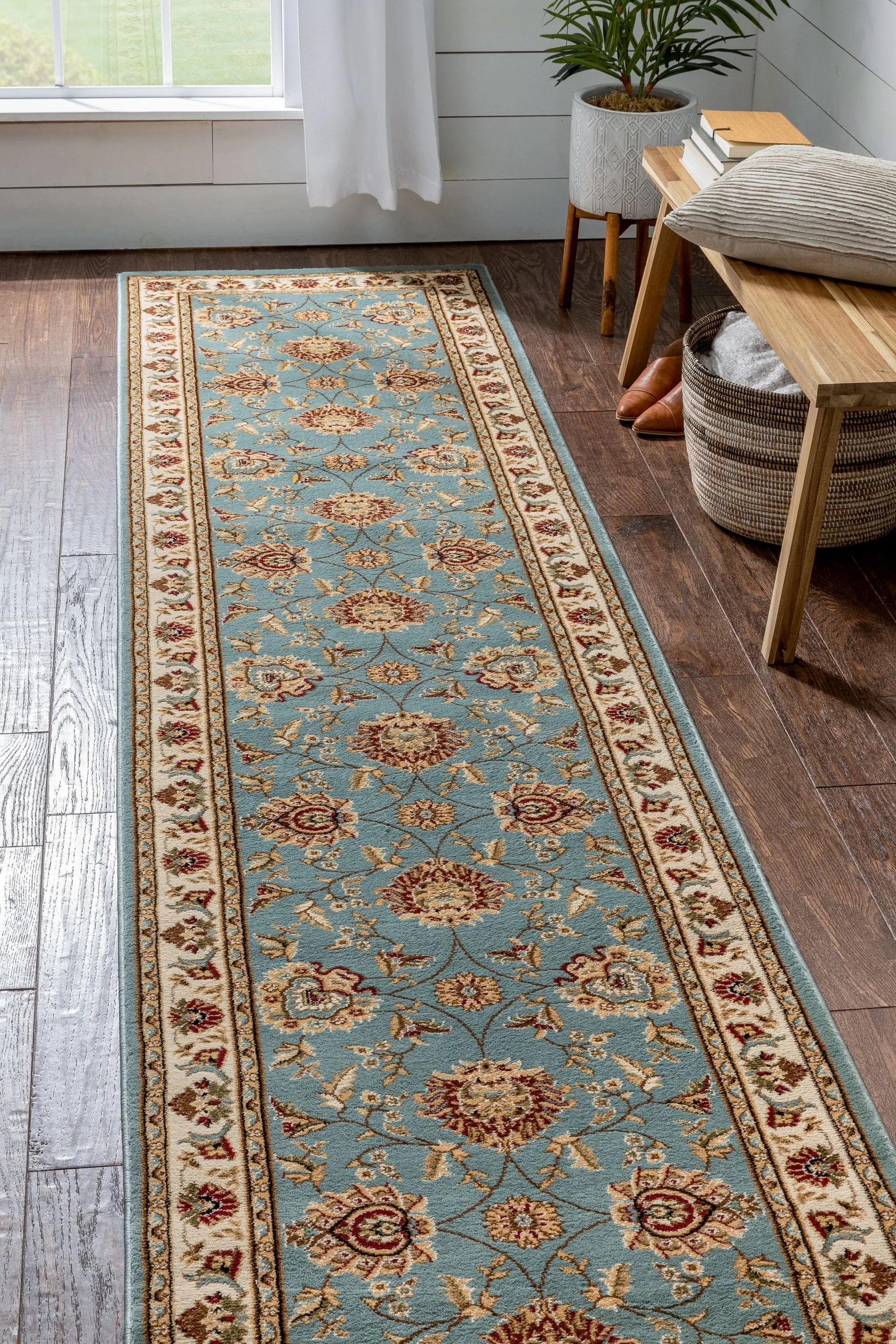 Abbasi Light Blue Traditional Rug、mySite、gigharbornorthrealestate