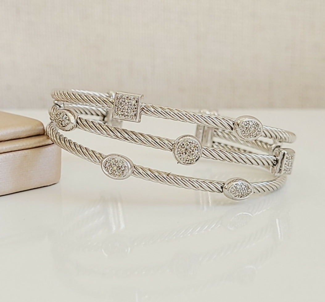 David Yurman Confetti Diamond Bracelet Three Row、mySite、hinf8tx79