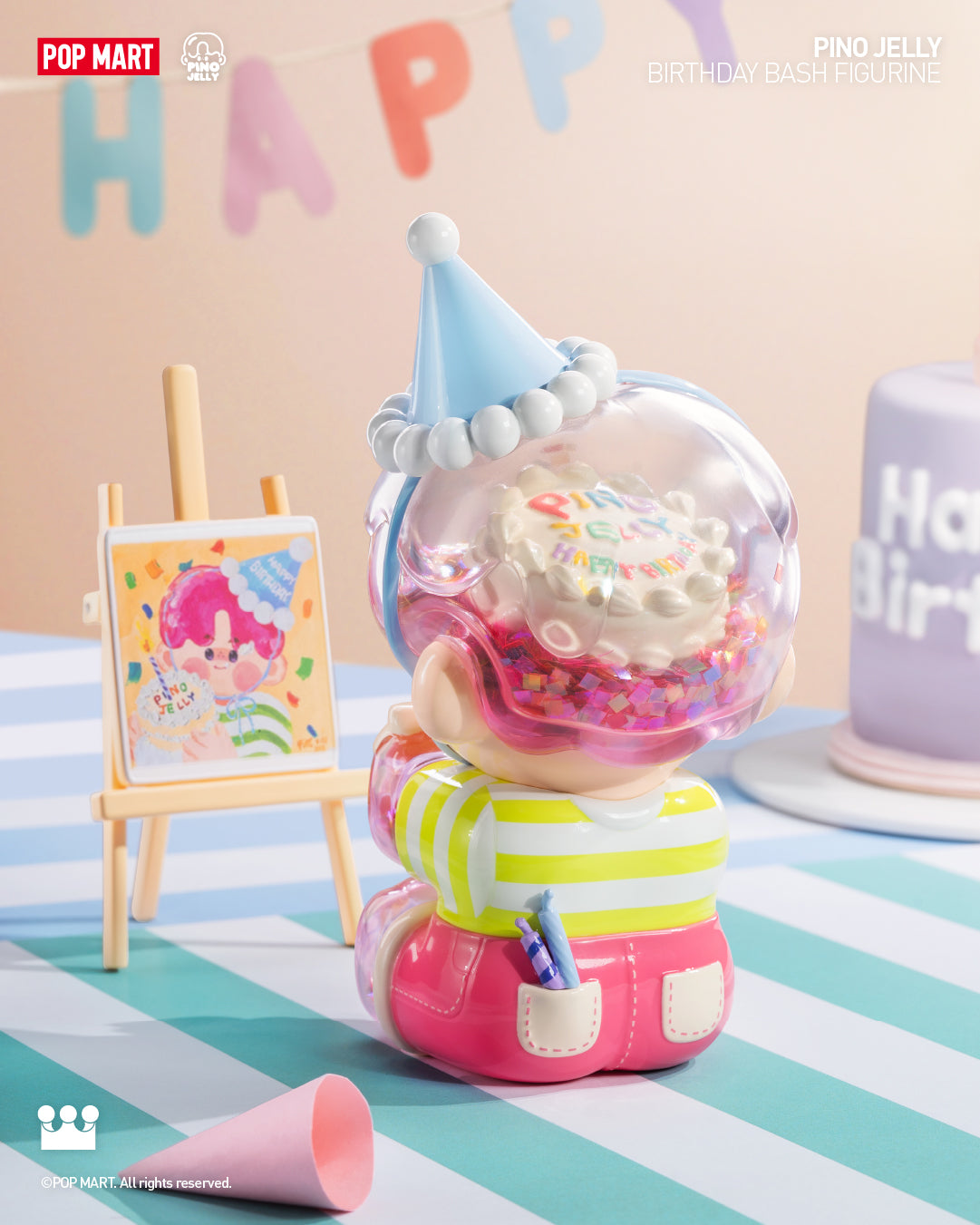  POP MART PINO JELLY Birthday Bash Figurine、mySite、greenlandpopulation