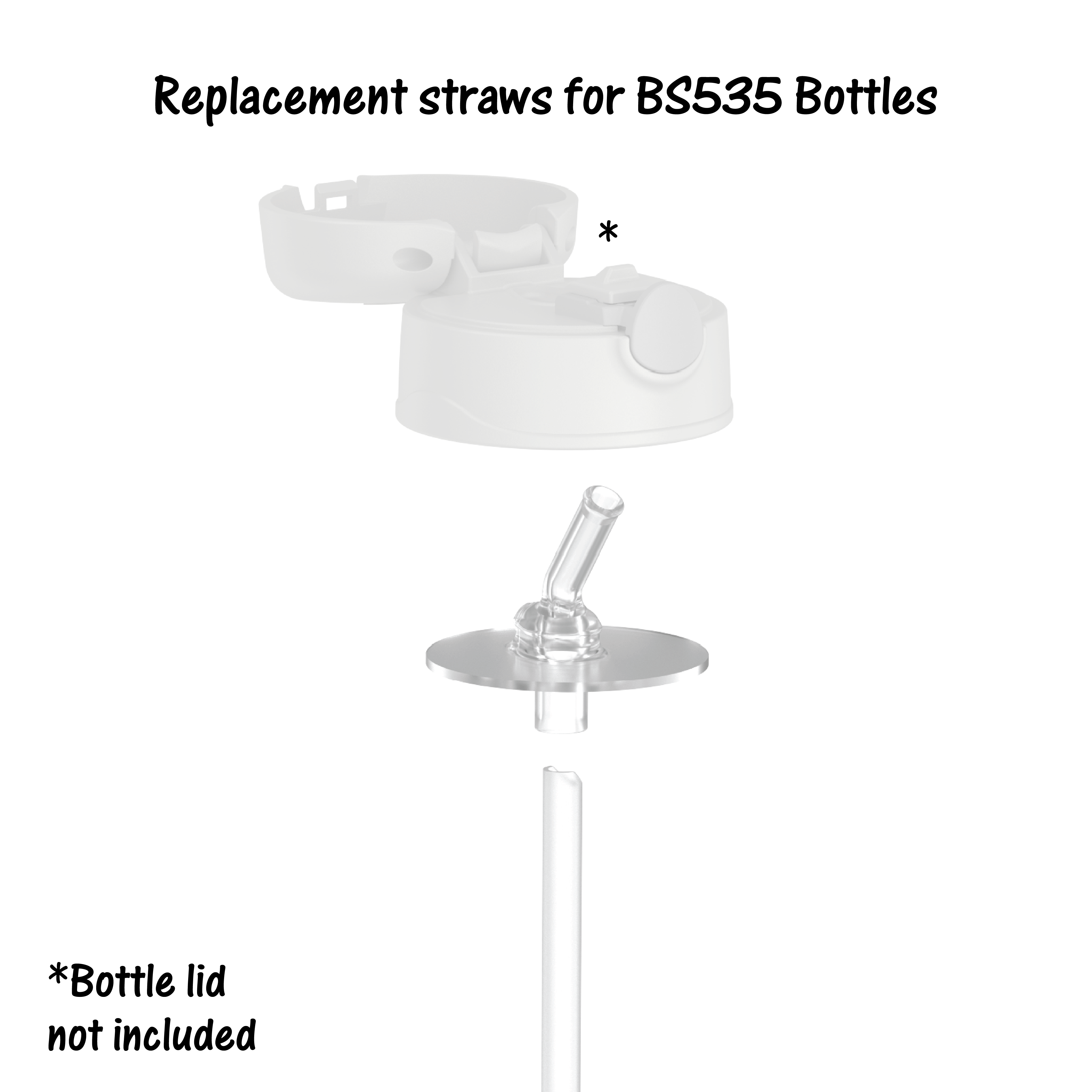 10oz THERMOS® KIDS BOTTLE REPLACEMENT STRAWS 2-PACK、mySite、noshort