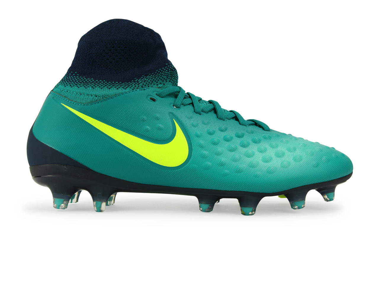 Nike Kids Magista Obra II FG Rio Teal/Volt/Obsidian/Clear Jade、mySite、noshort