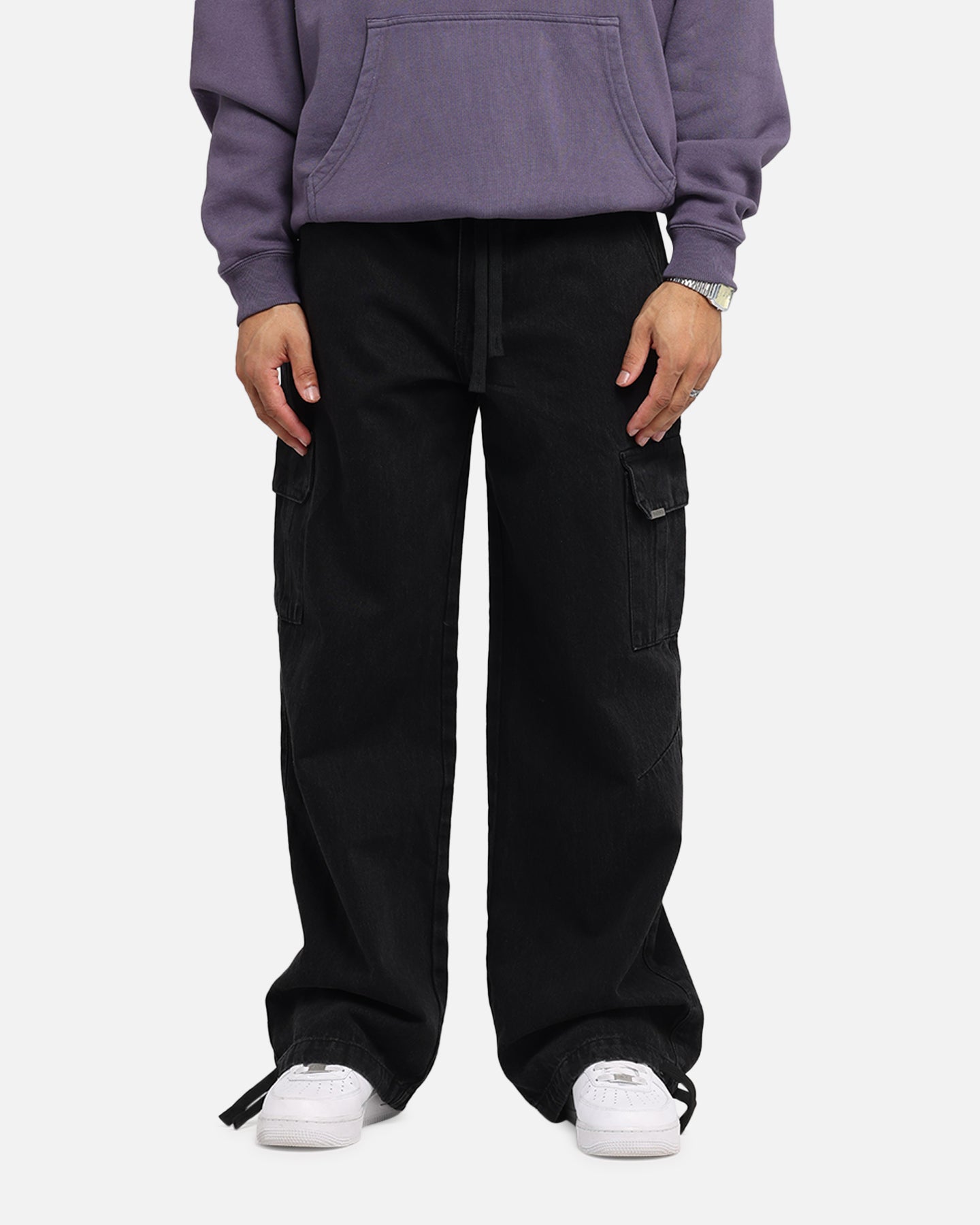 Saint Morta Baggy Cargo Pants Black、mySite、zt4zffjzw