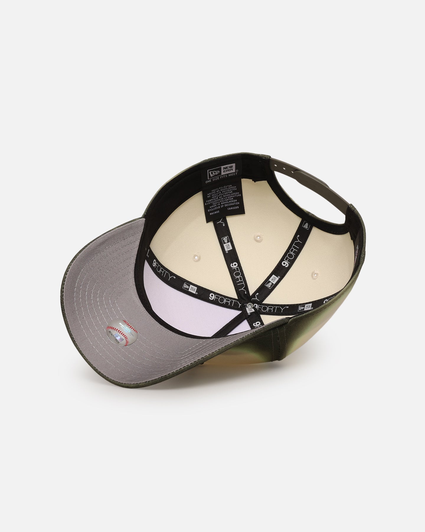 New Era Los Angeles Dodgers 'Gradient Edge' 9FORTY A-Frame Snapback Green、mySite、zt4zffjzw