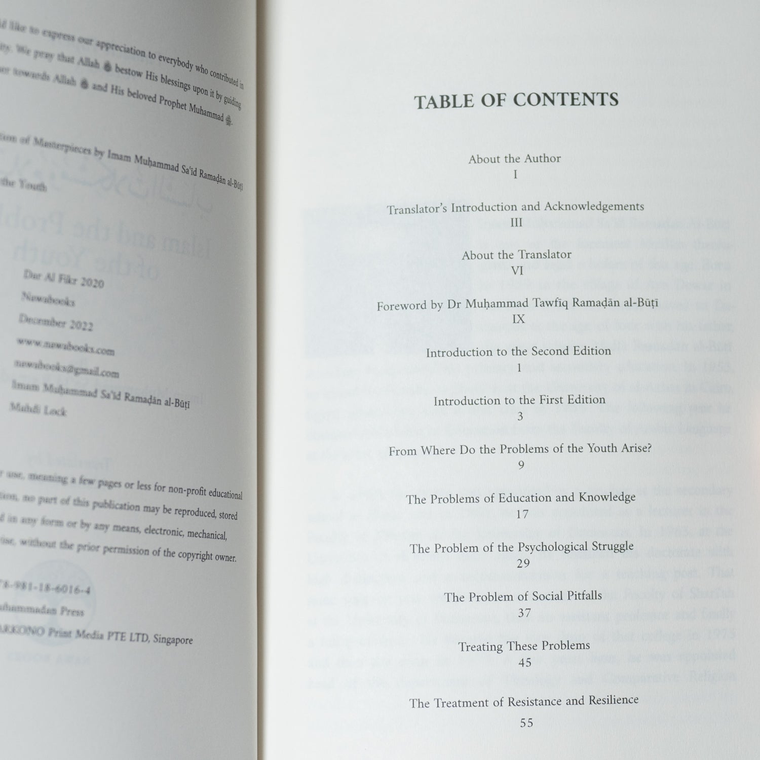 Islam and the Problems of the Youth、mySite、topwebapps