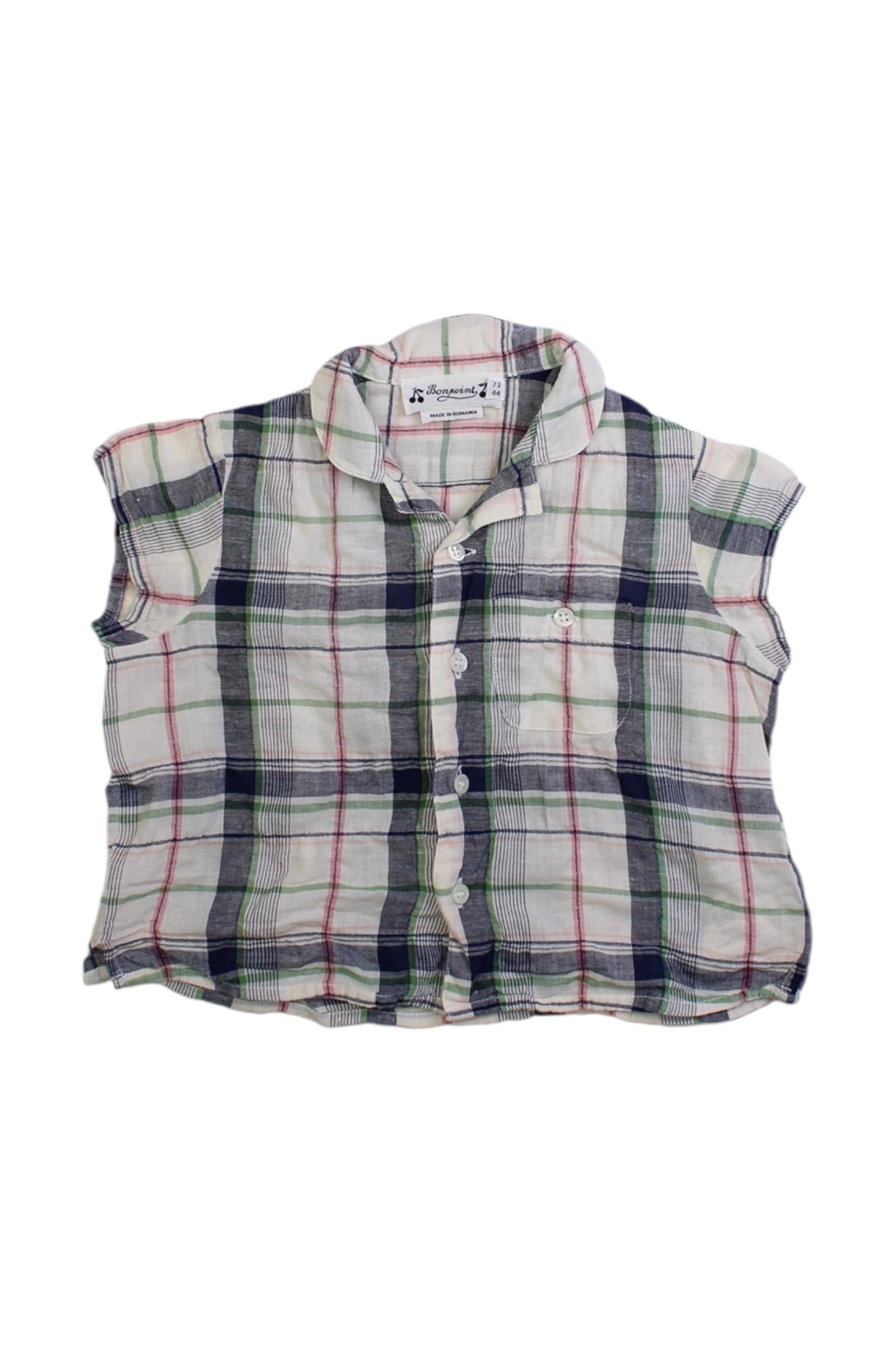 Bonpoint Button Down Shirt 6-12M、mySite、g9winljtr