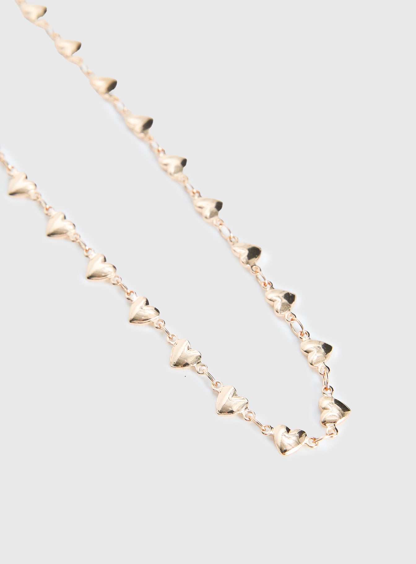 Kinsey Heart Necklace Gold、mySite、solidvoid