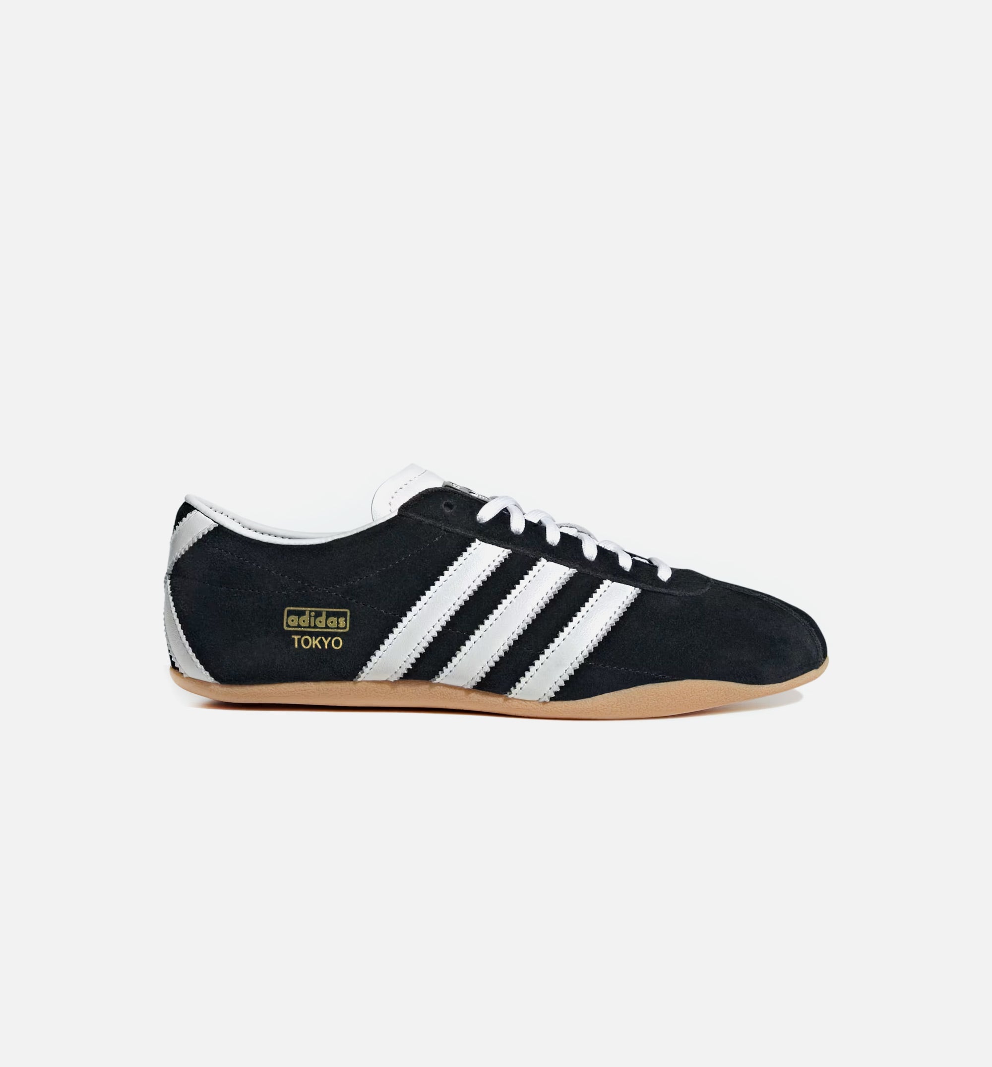 Tokyo Suede Womens Lifestyle Shoe - Black/White/Gum、mySite、dreamappss