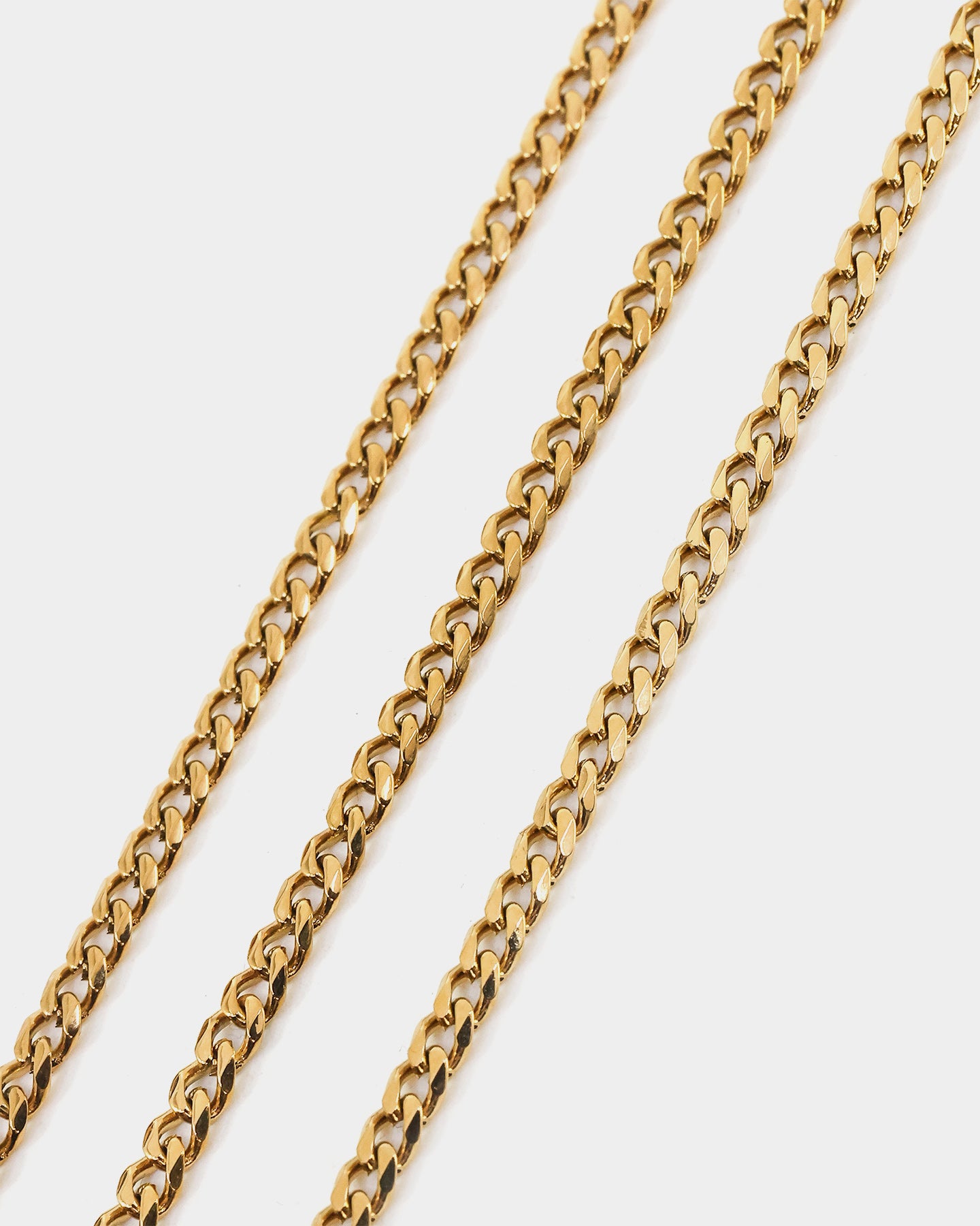 NXS 2.7MM Diamond Cut Curb Chain Gold、mySite、zt4zffjzw