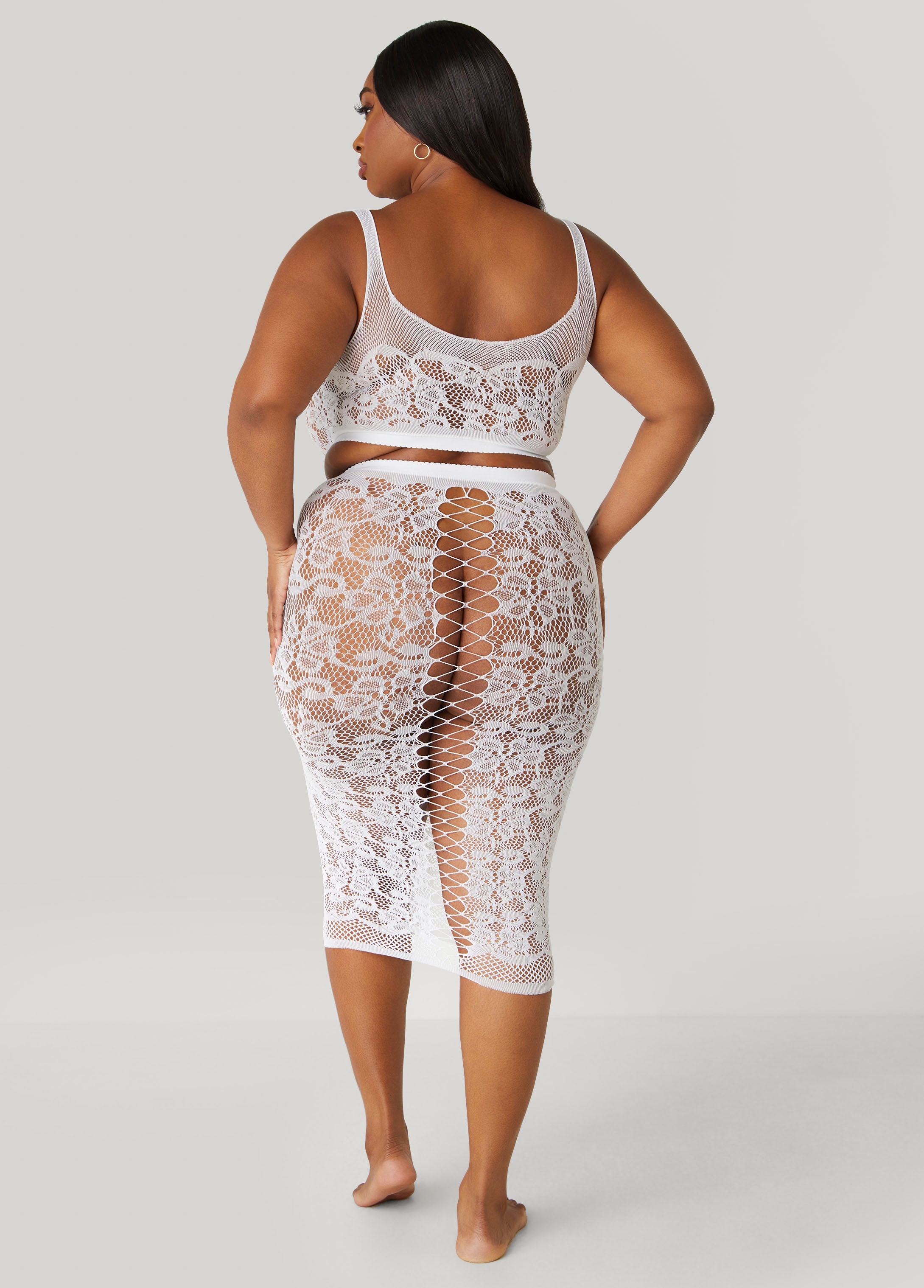 Two Piece Lace Lingerie Skirt Set、mySite、bengalsvssteelers