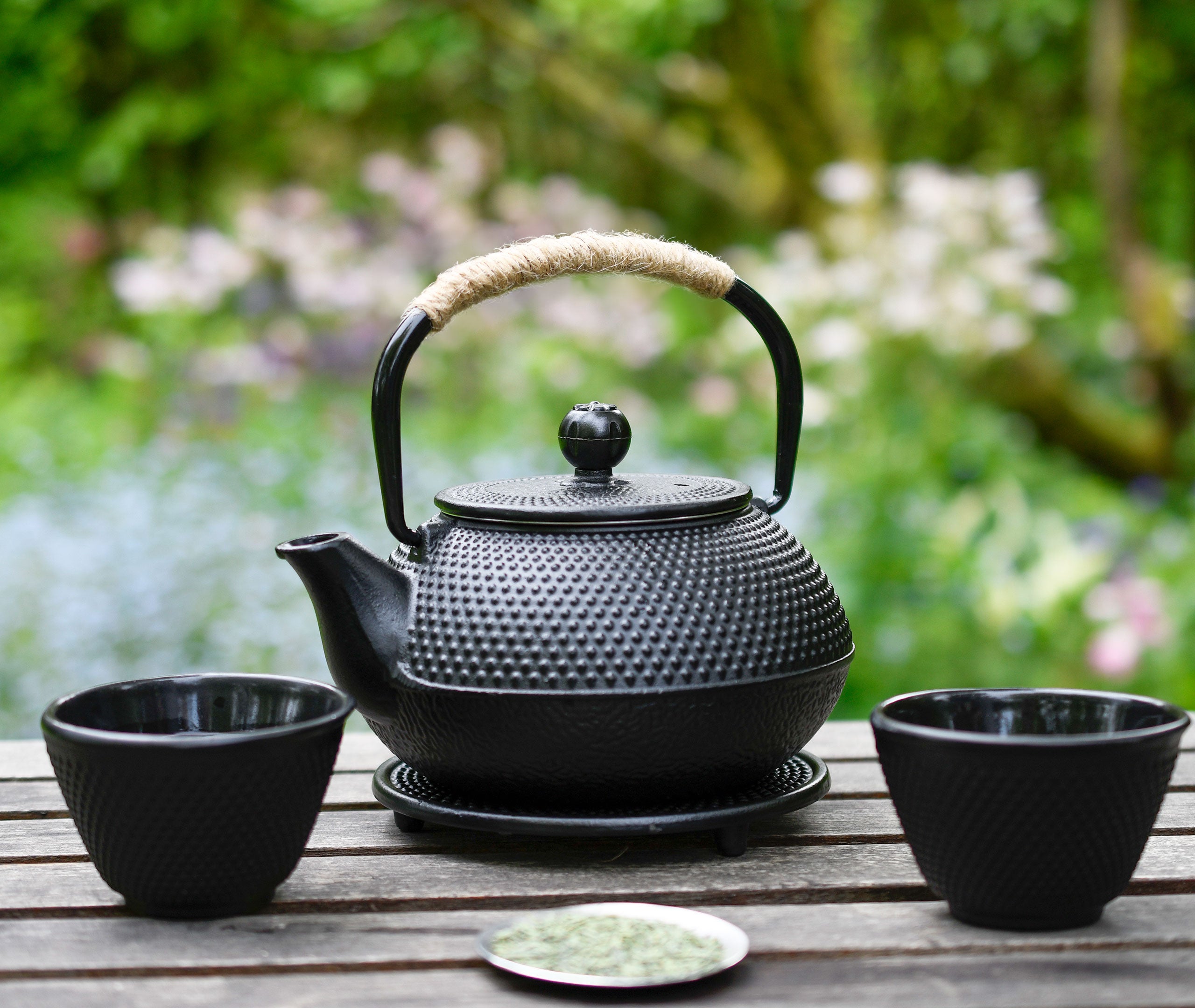 Cast Iron Tea Set 800ml - Black、mySite、topwebapps