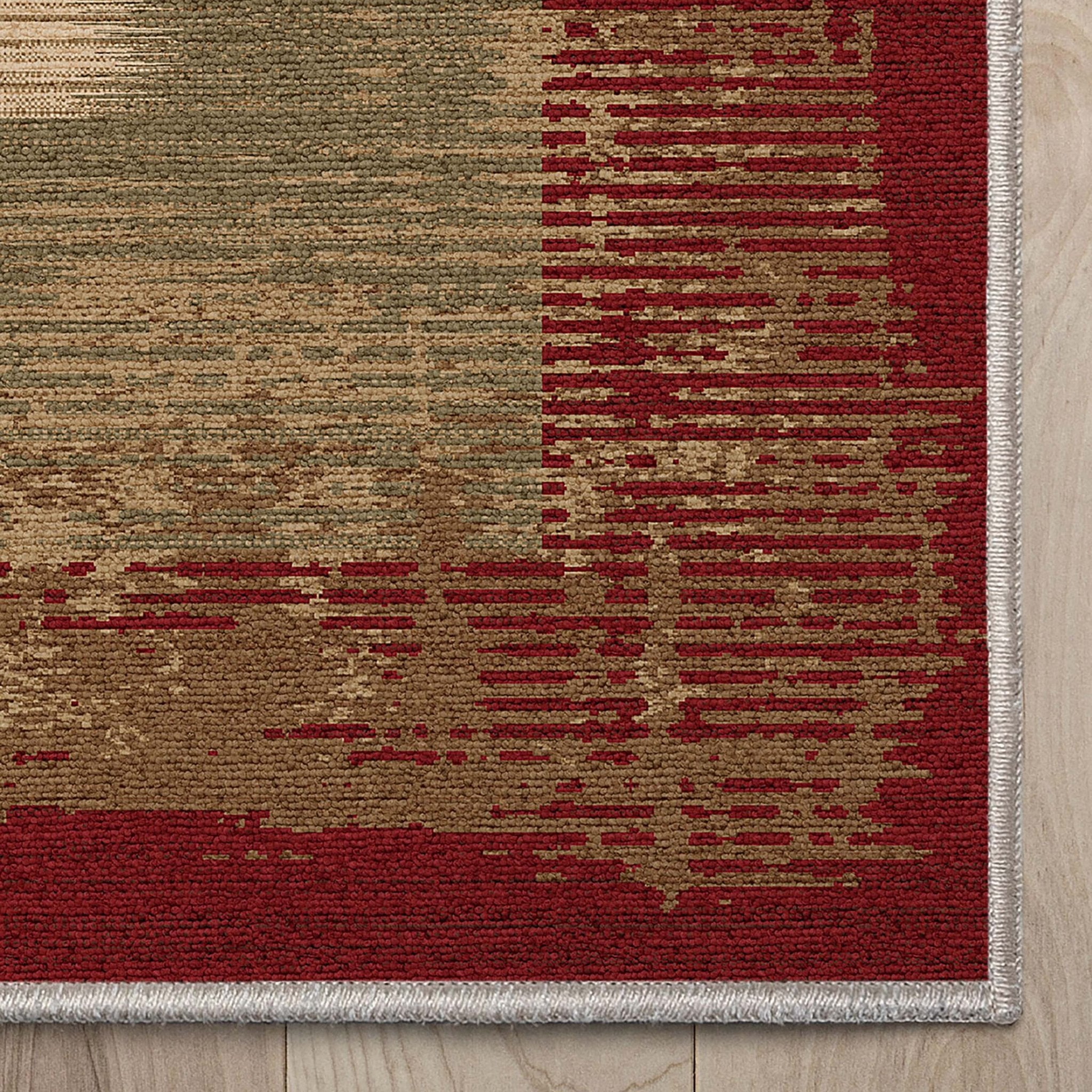 Modern Border Flat-Weave Rug Perfect for High-Traffic Areas、mySite、gigharbornorthrealestate