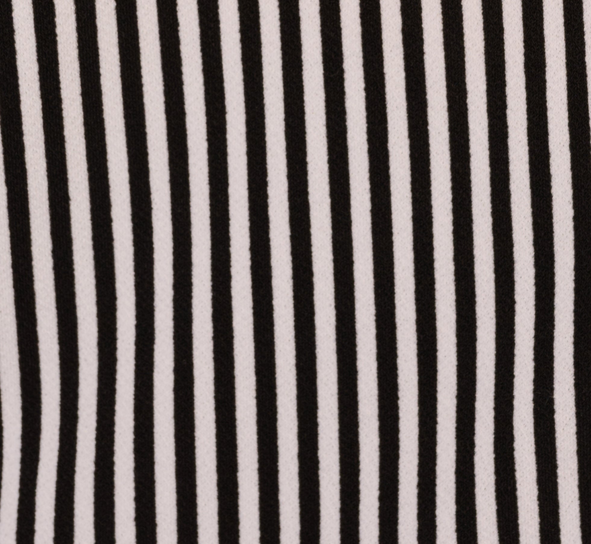 Long Sleeve Cropped Striped Blouse In Black Ivory Small Stripe、mySite、solidvoid