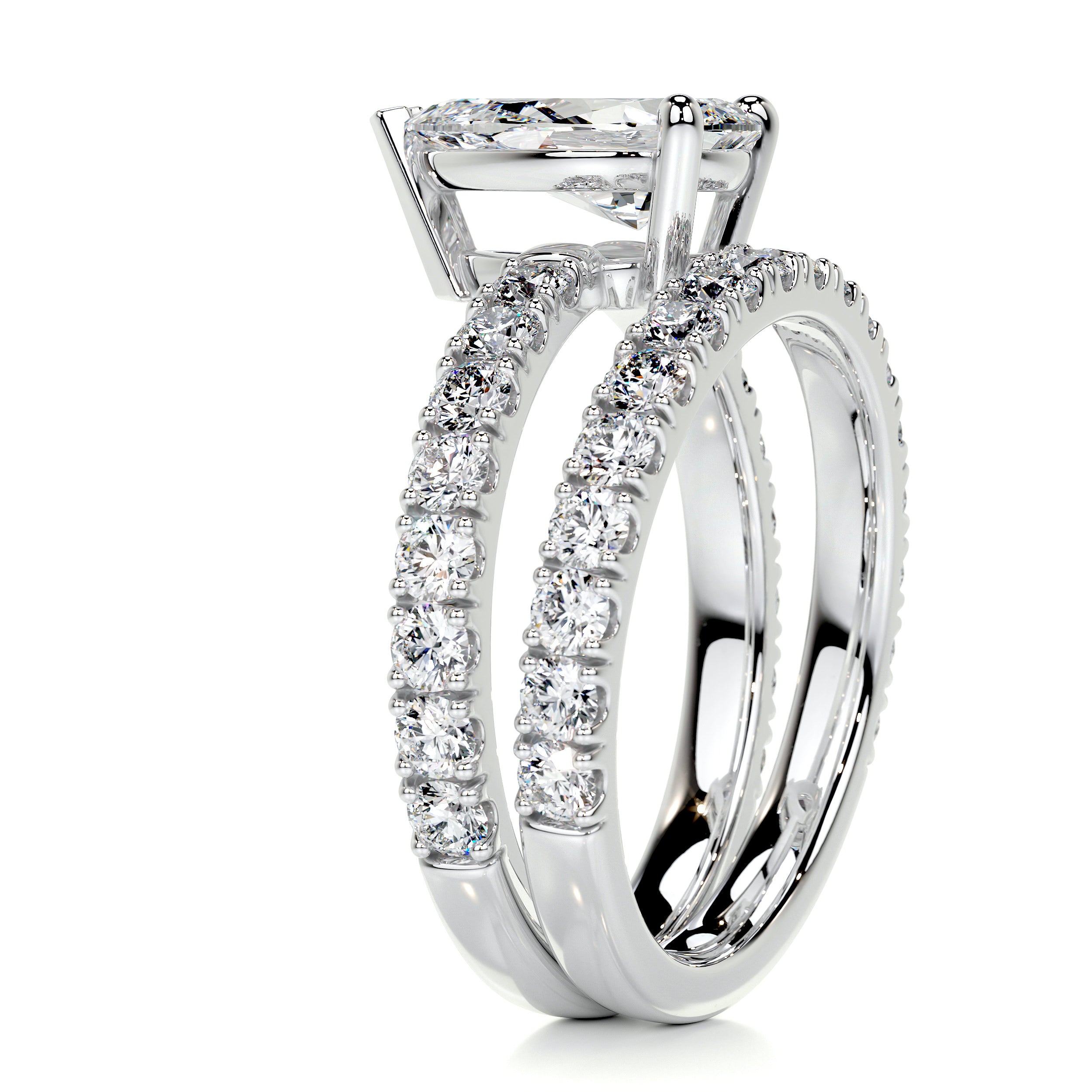 Hailey Diamond Bridal Set -Platinum、mySite、hinf8tx79