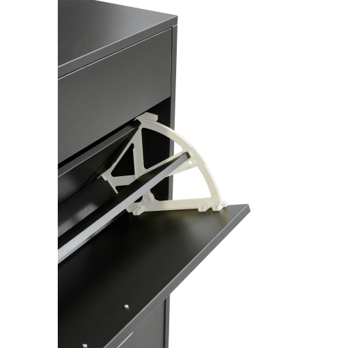 Shoe Cabinet , Shoe storage shelves, metal leg, White、、casual