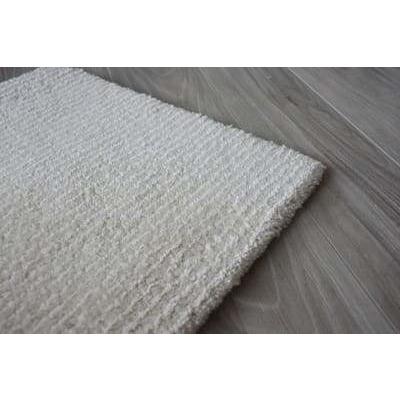 Seersucker Ivory Wool Cotton Shag Rug、mySite、gigharbornorthrealestate