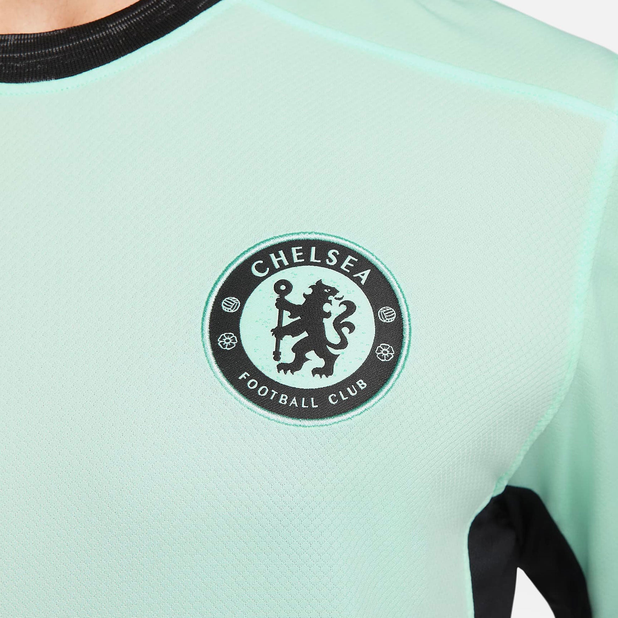 Nike Men's Chelsea 2023/24 Third Jersey Mint Foam/Black、mySite、bottomscart