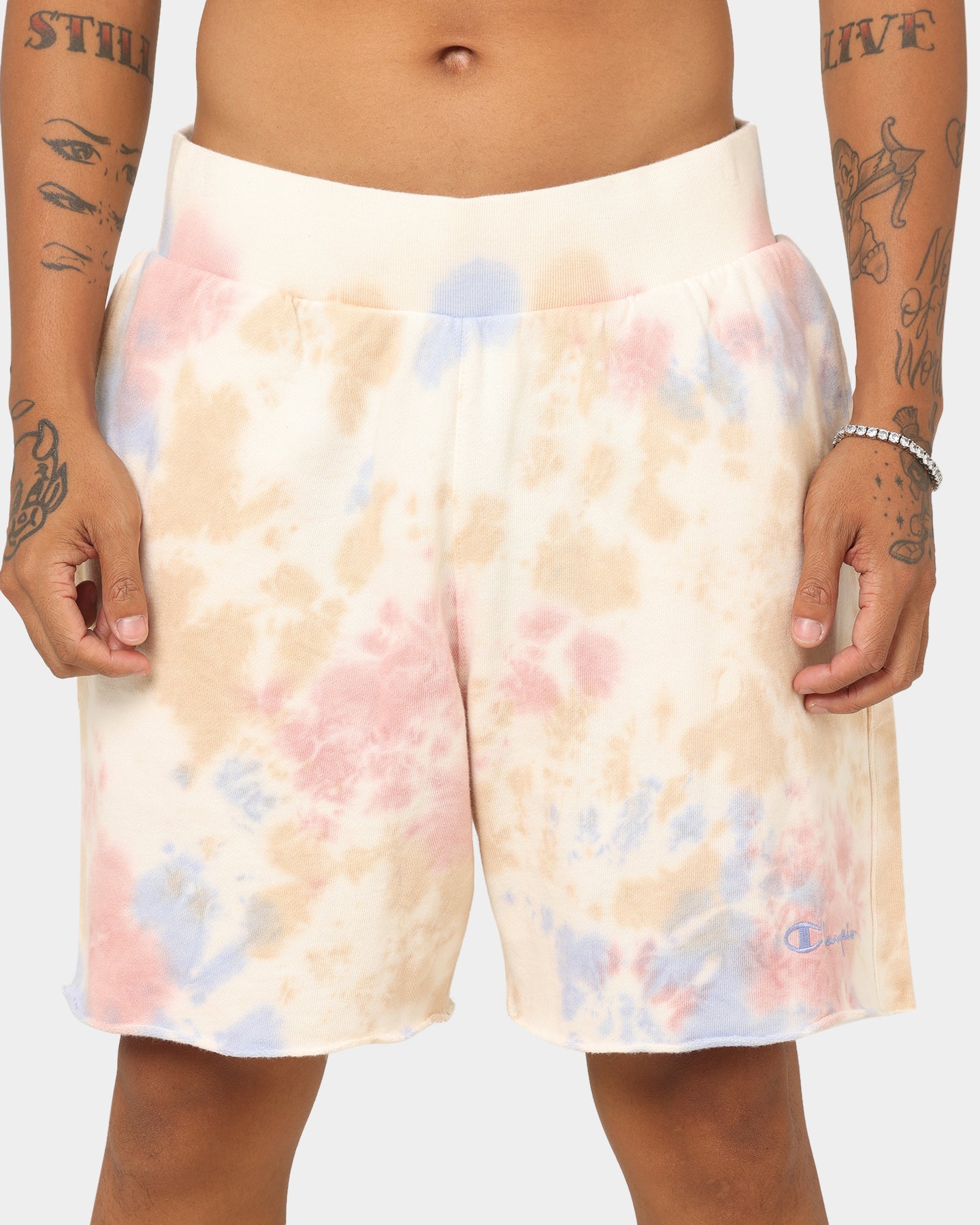 Champion Lightweight Fleece Sun Washed Shorts Pink Beige、mySite、zt4zffjzw