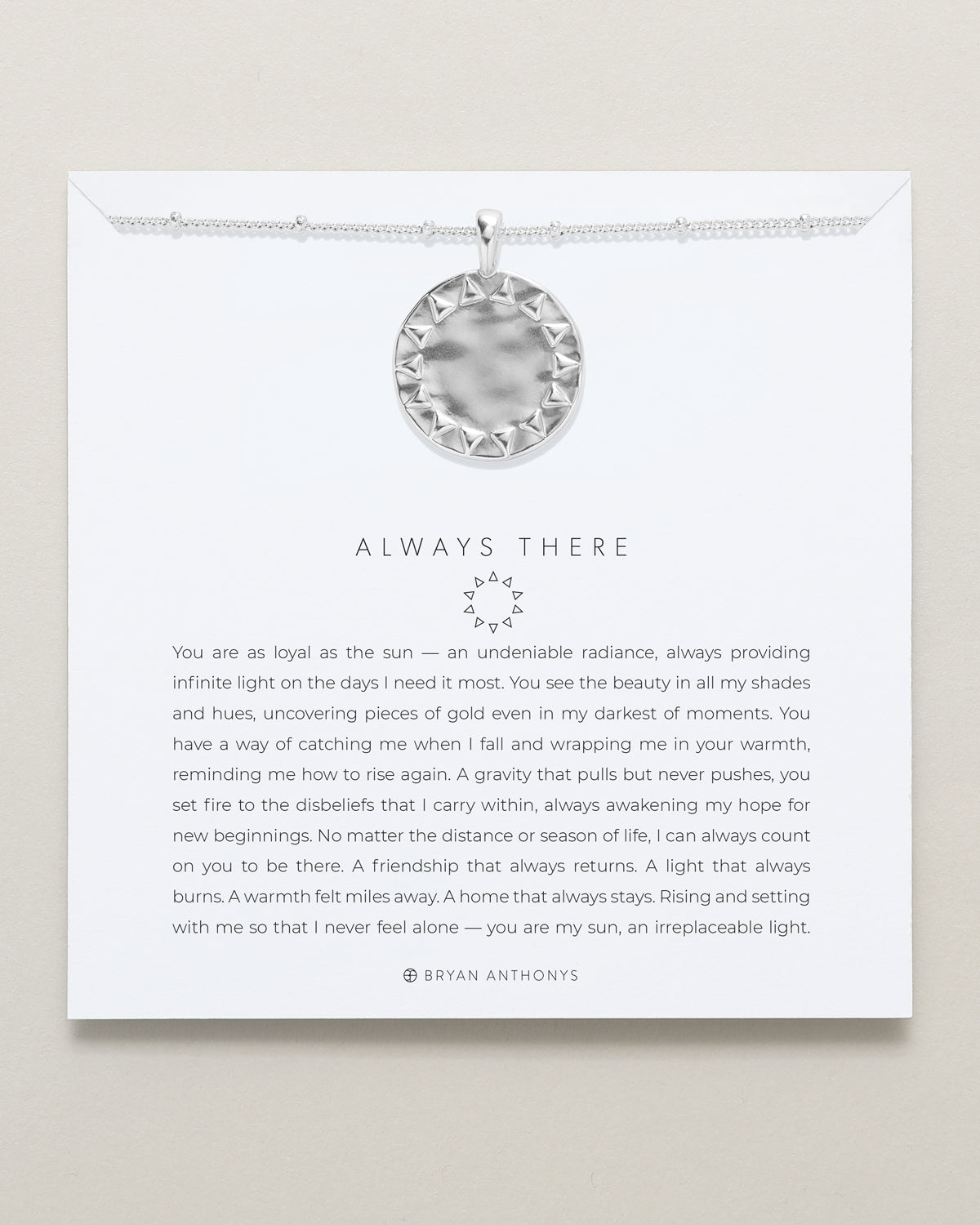 Always There Necklace、mySite、hinf8tx79