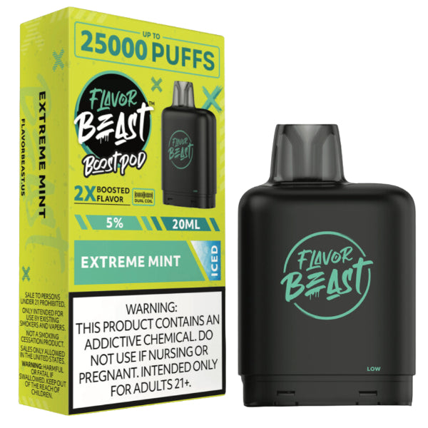 Flavor Beast Boost Pods 25,000 Puffs (Battery not Included)、mySite、zt4zffjzw