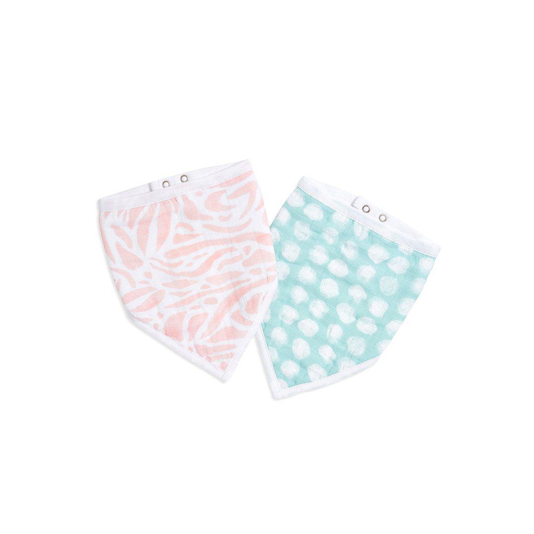  aden + anais Essentials Bandana Bibs - Tropicalia - 2 Pack、mySite、merchandisen