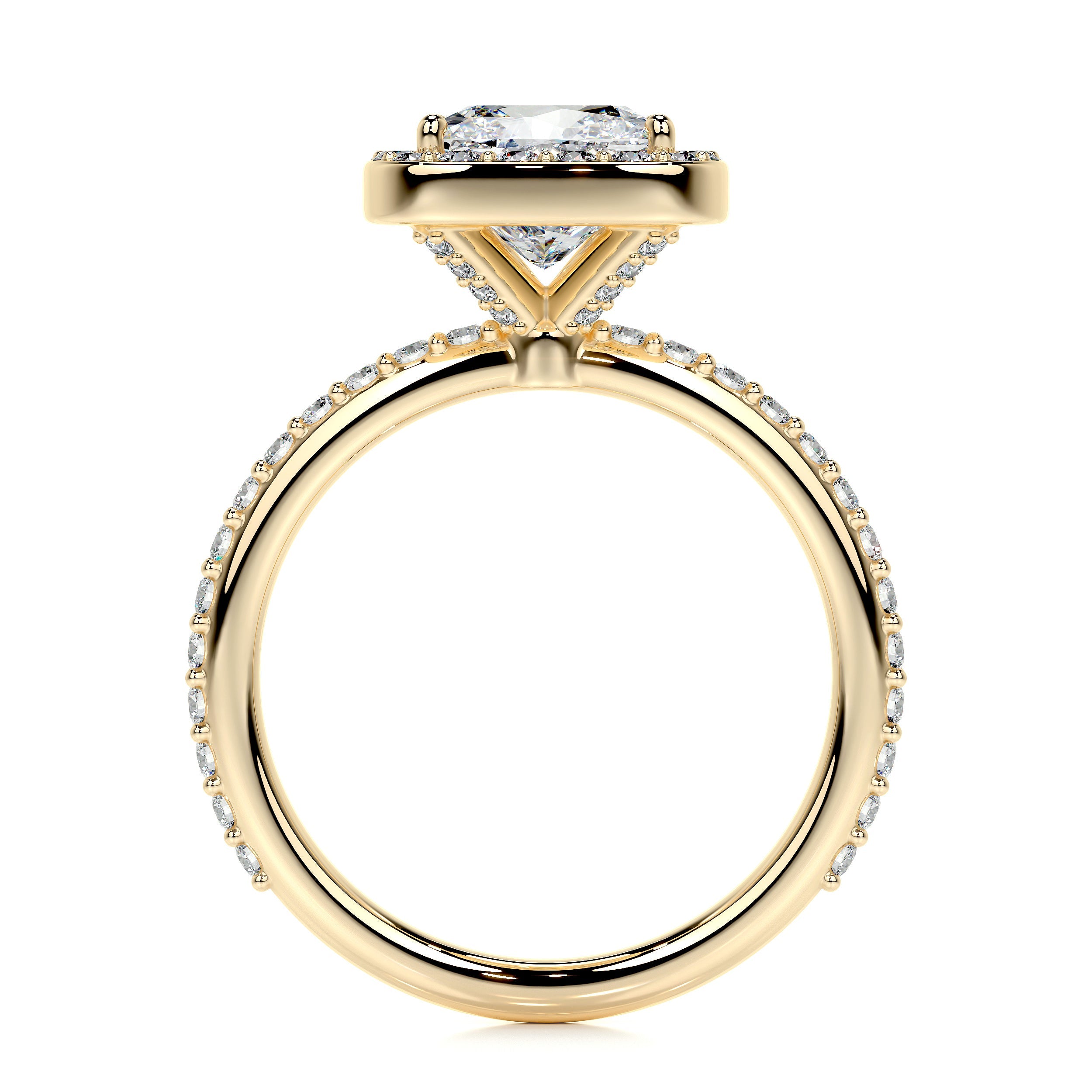 Paula Lab Grown Diamond Ring -18K Yellow Gold、mySite、hinf8tx79