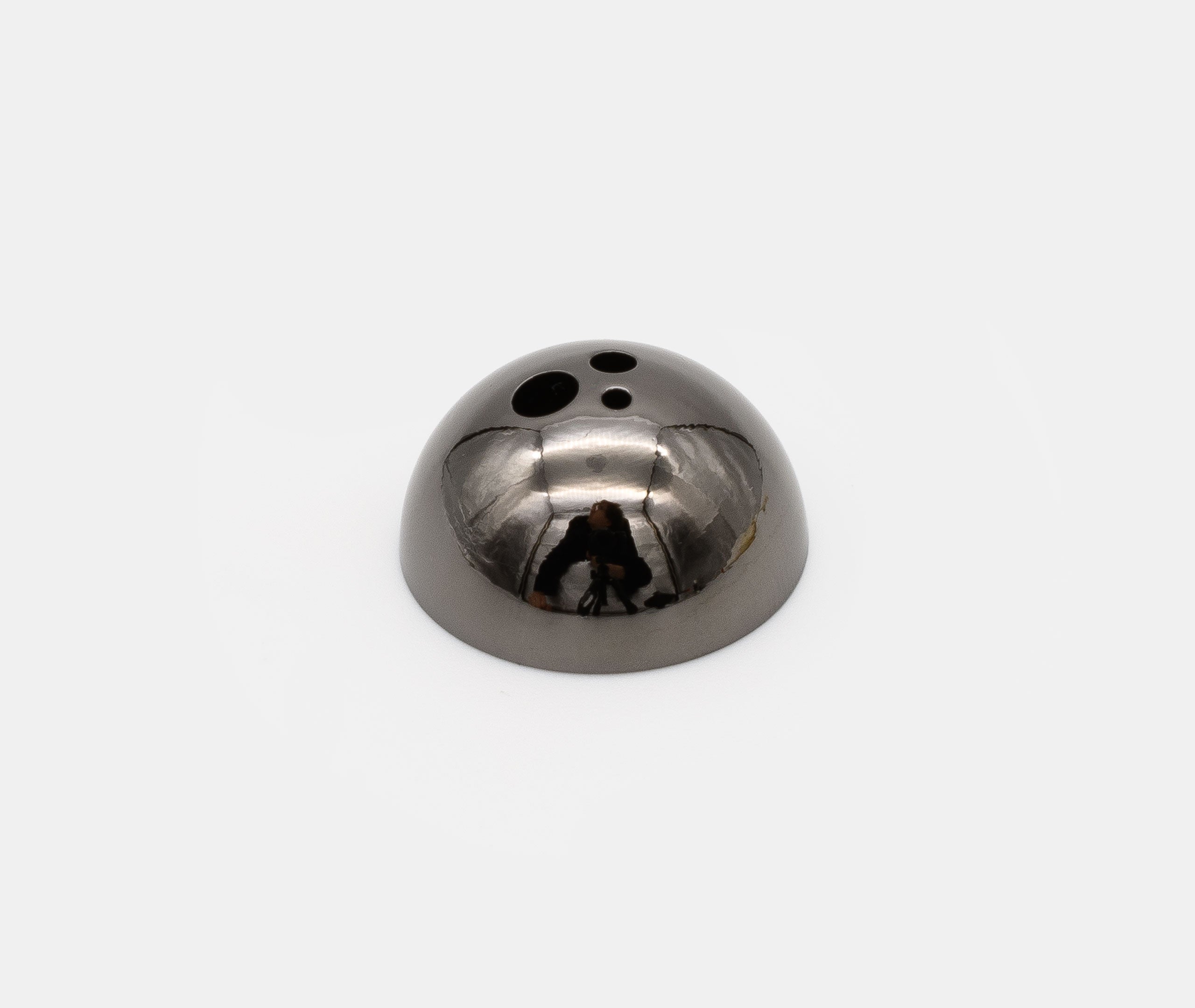 Brass Dome Incense Holder - Metallic Black、mySite、topwebapps