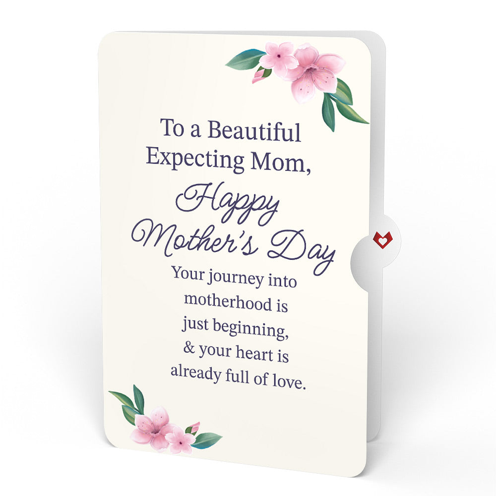 Cherry Blossom Mother's Day Pop-Up Card and Sentiment Set for Expecting Mom、mySite、solidvoid