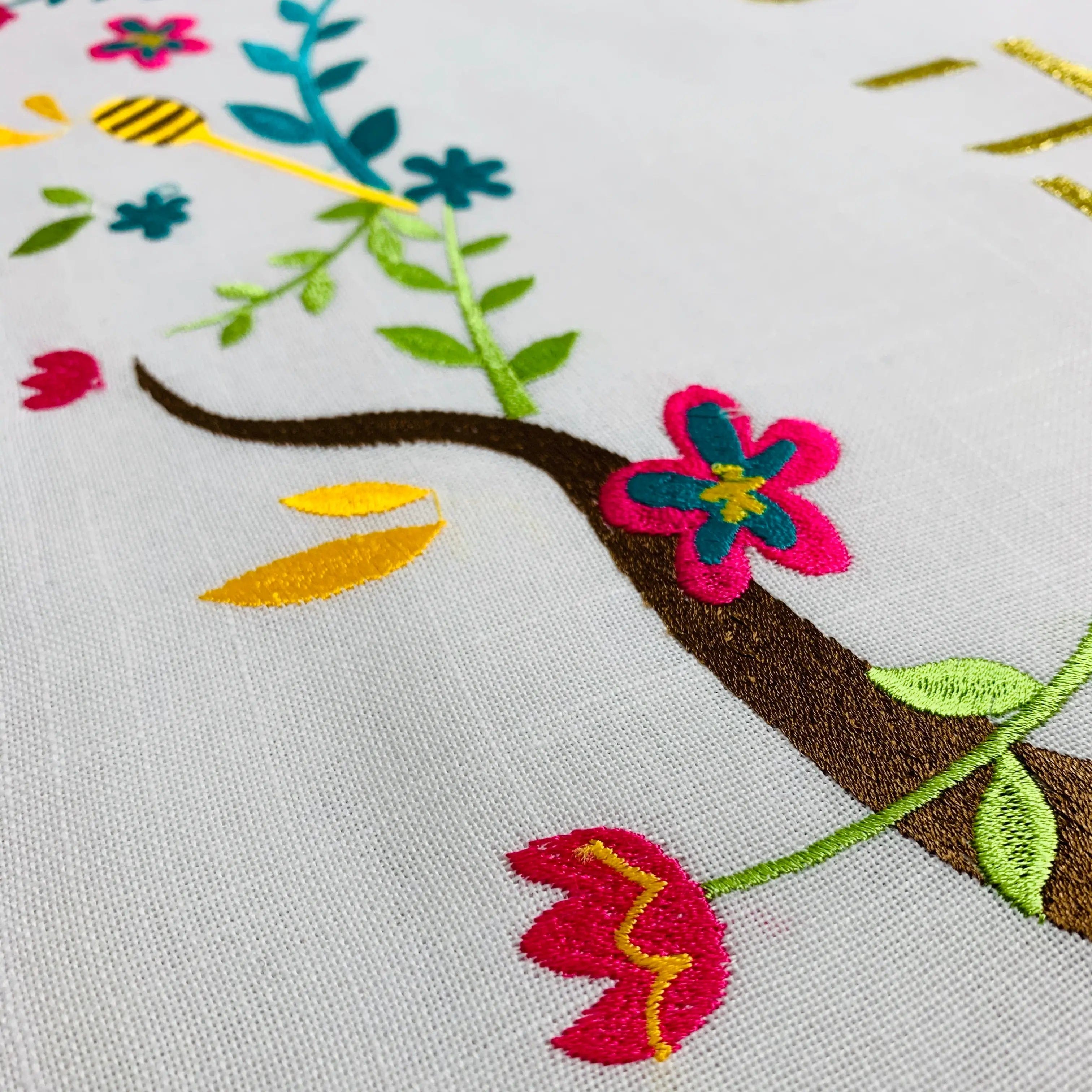 Colorful Rosh Hashanah Challah Cover、mySite、topwebapps