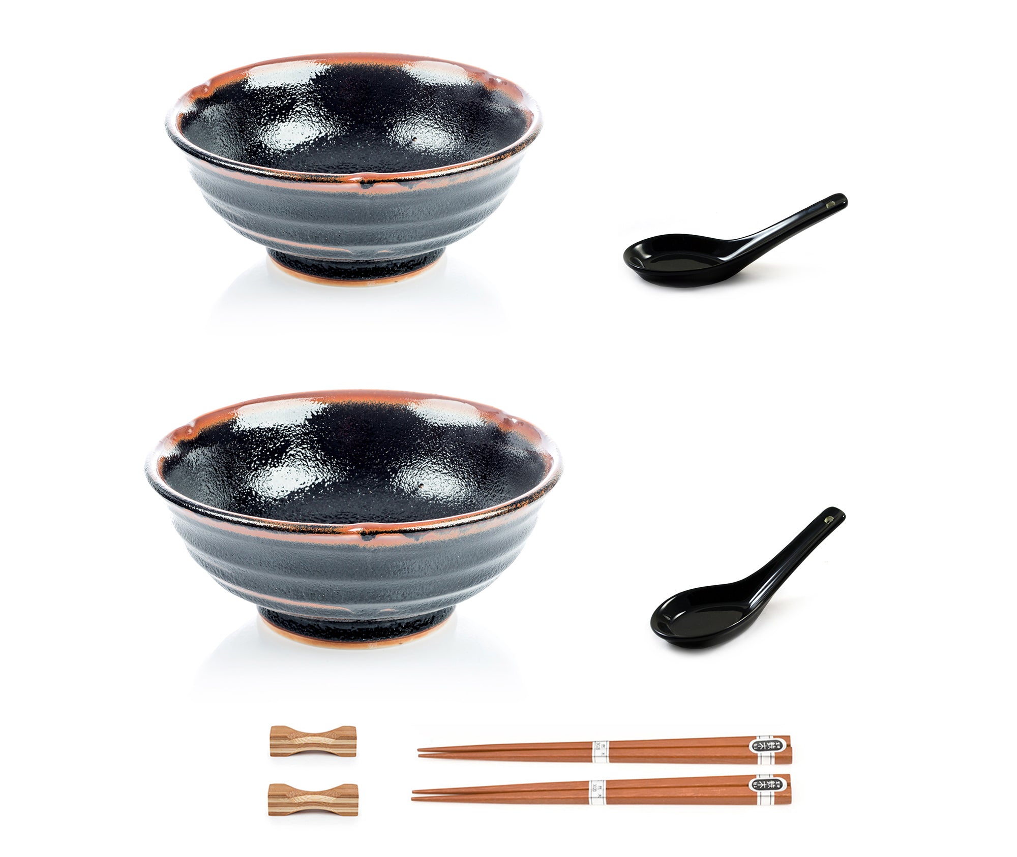 Tenmoku Japanese Ramen Bowl Set、mySite、topwebapps