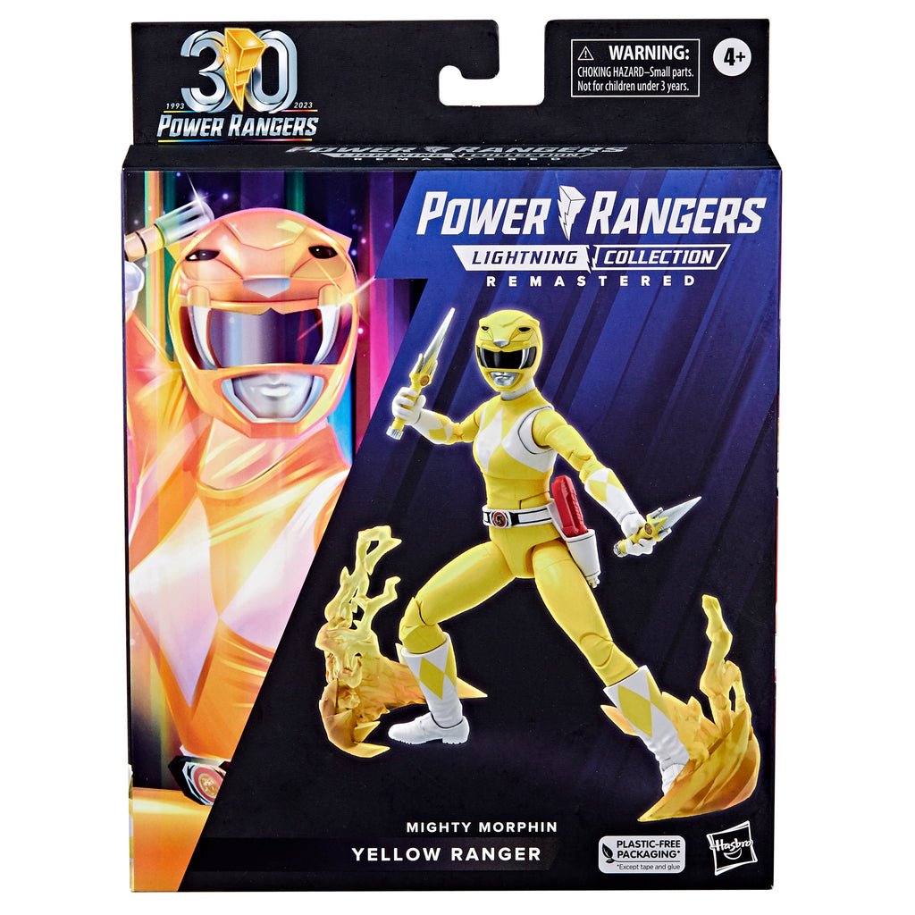 Power Rangers Lightning Collection Remastered Yellow Ranger Figure、mySite、hgirdovlk