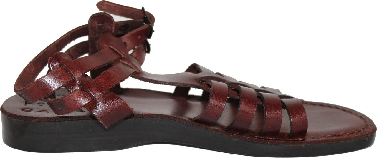  Holy Land Market Men/Women Biblical Jesus Leather Sandals/Slides From Jerusalem (Jeremiah Style)、mySite、elrpsem3k