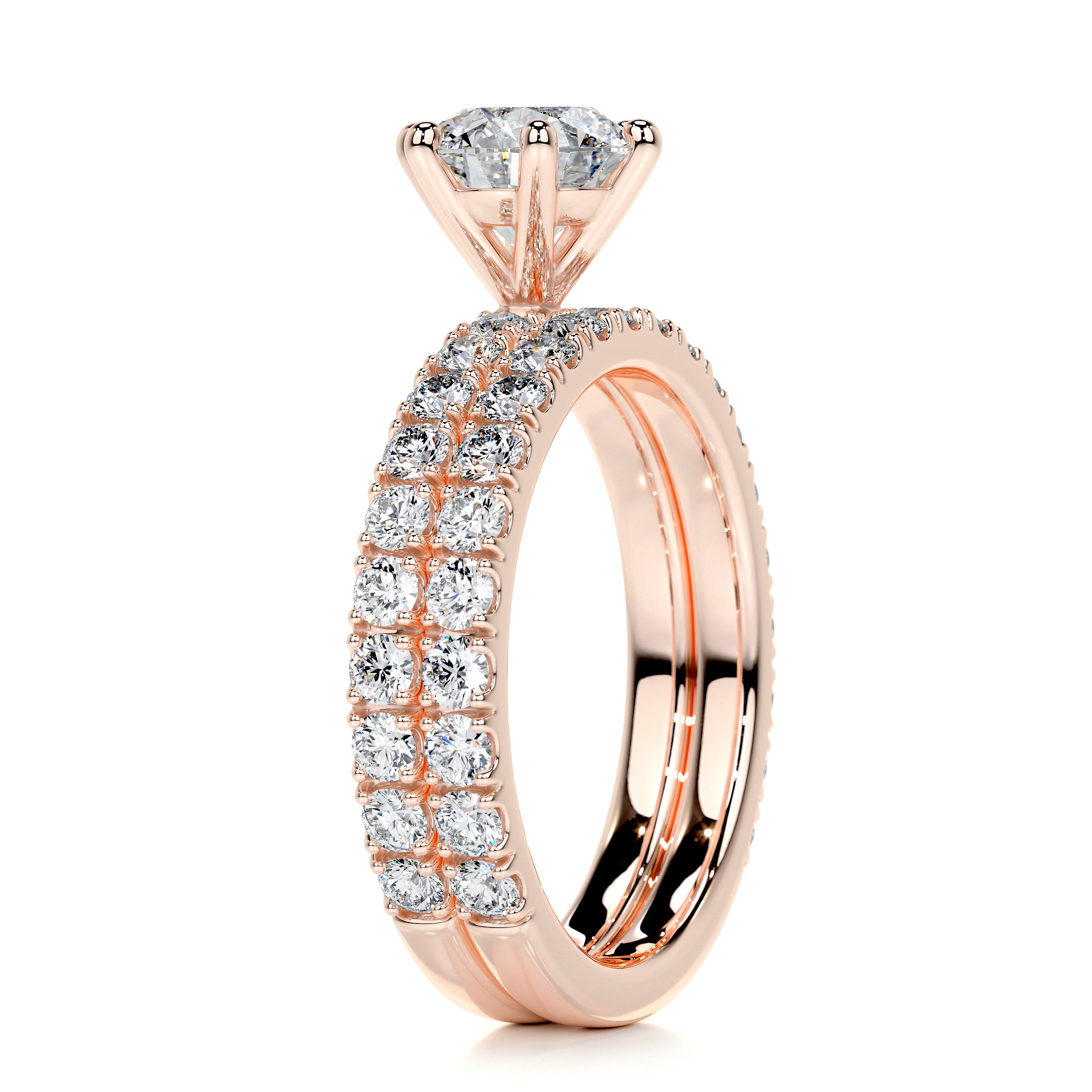 Jane Diamond Bridal Set -14K Rose Gold、mySite、hinf8tx79