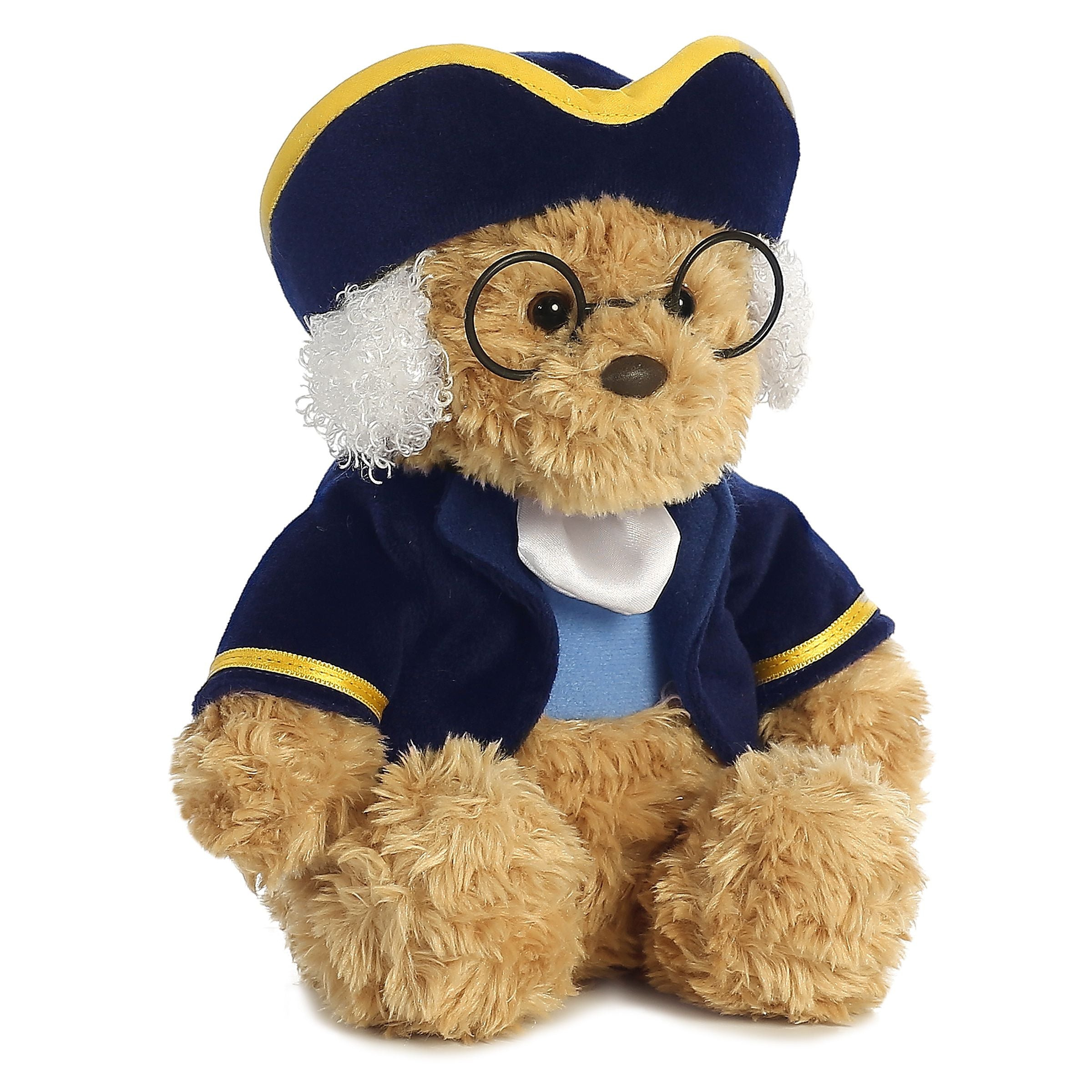 Aurora® - Bear - 10 Ben Franklin Bear、mySite、g9winljtr