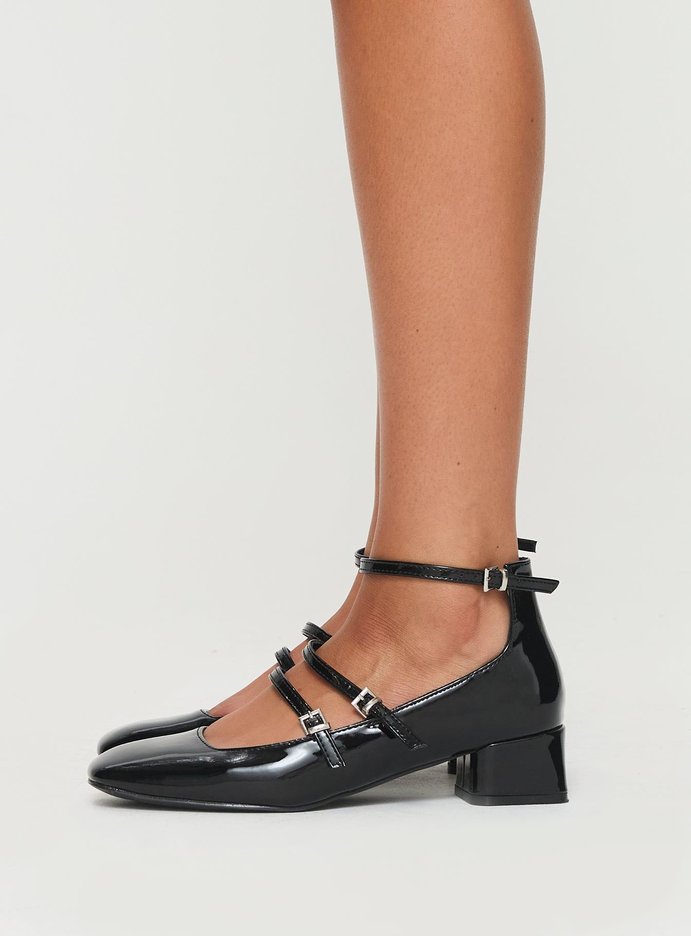 Berta Heels Black Patent、mySite、solidvoid