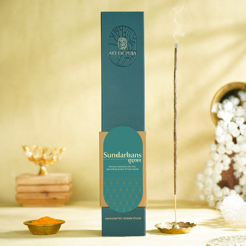 Wooden Festive Gift Box | Incense Stick & Incense Holder | Kasturi Fragrance | Set of 2、mySite、camillekostekn