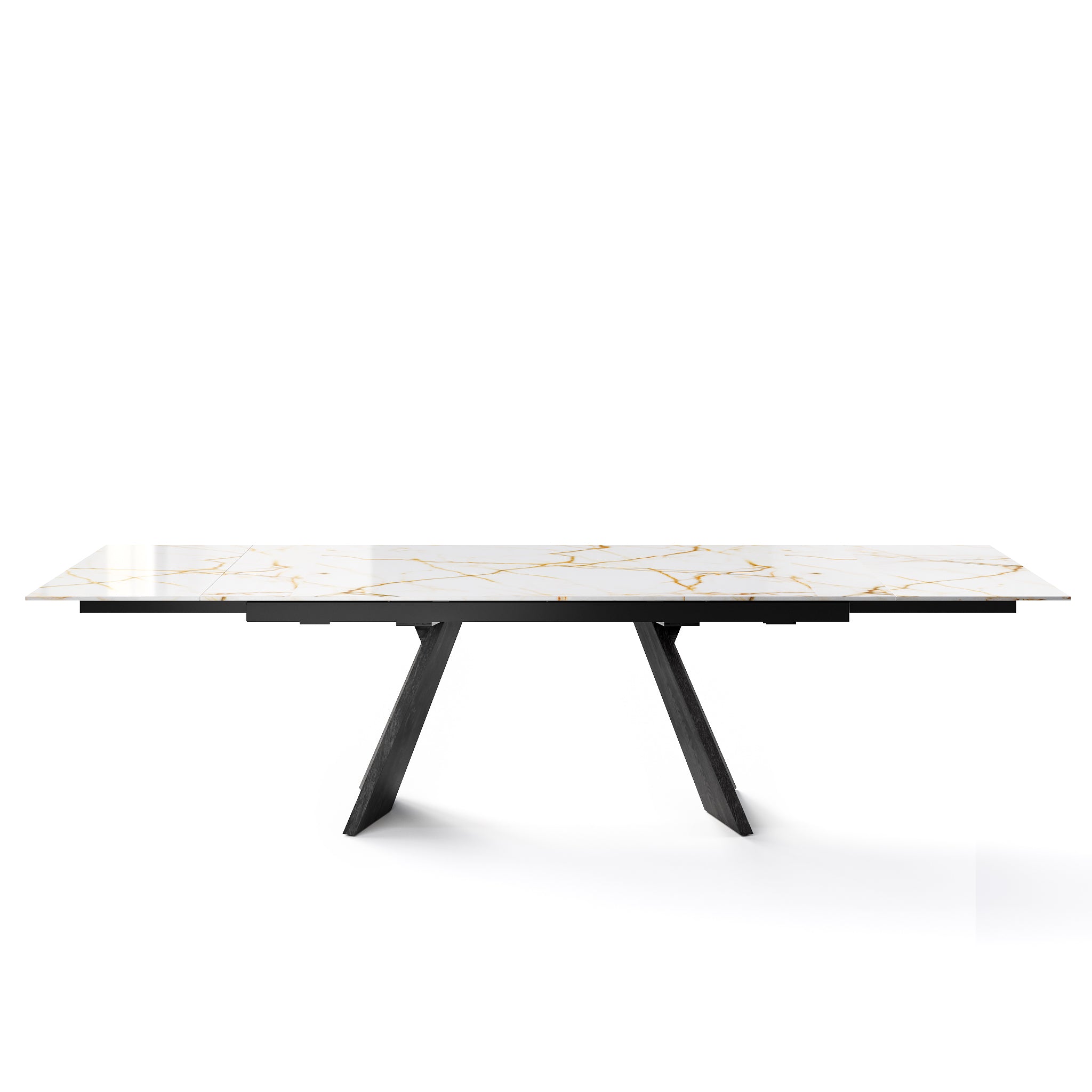  Icaro Extendable Dining Table with Marble and Ceramic Top Options、mySite、sugarbowlscore